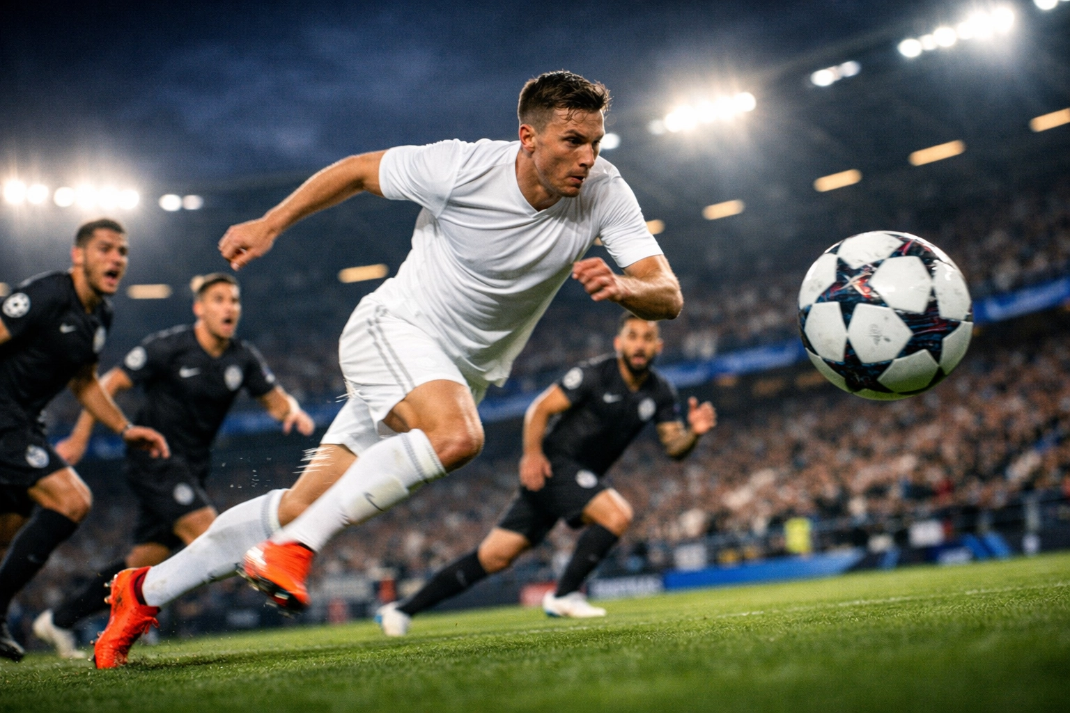 Außenverteidiger durchbricht mit spätem Lauf die gegnerische Pressinglinie