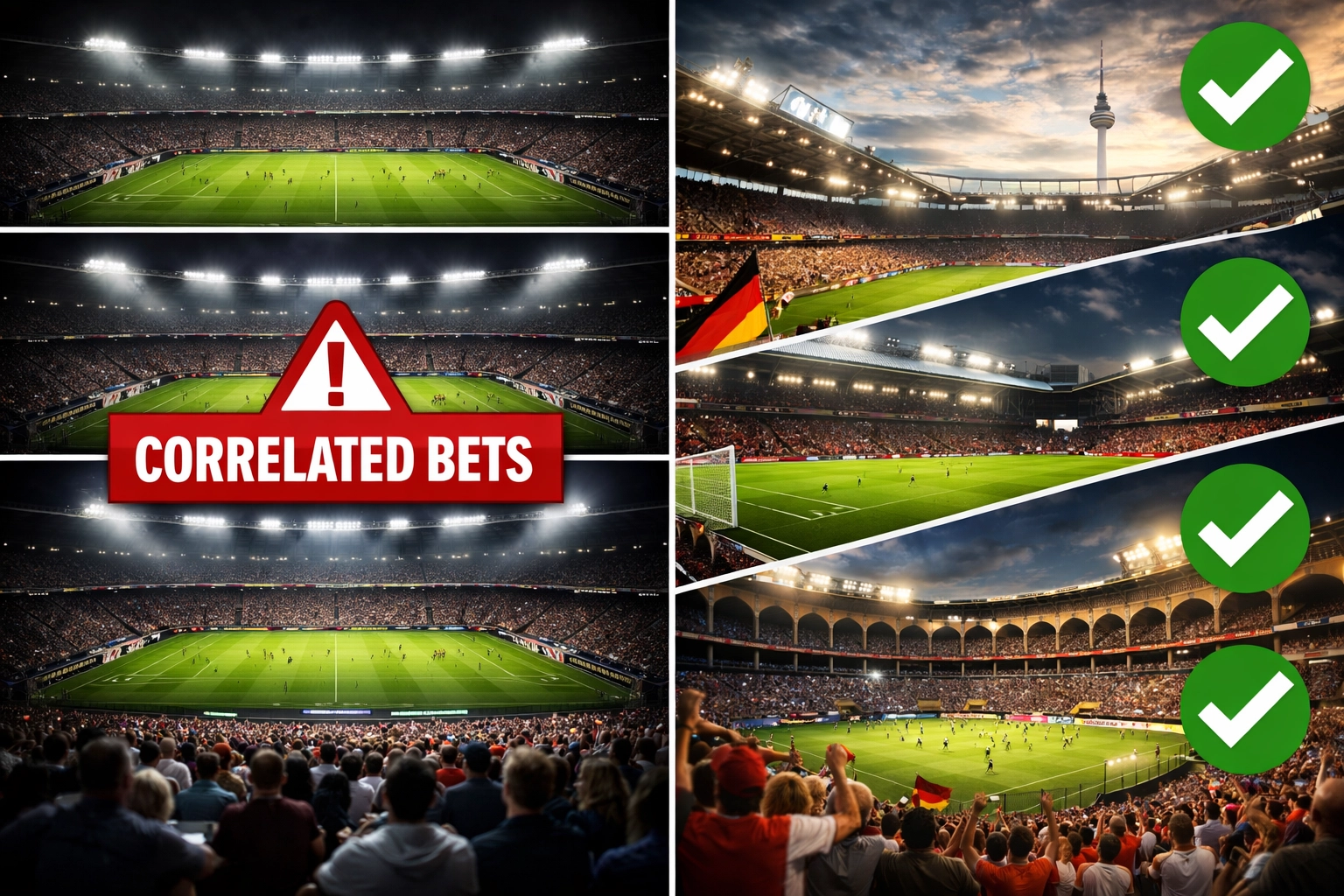 Kombiwetten-Strategie: Diversifikation verschiedener Ligen statt korrelierter Tipps