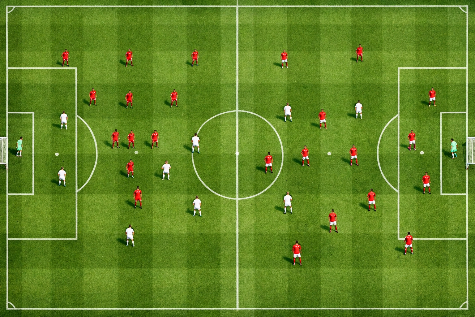 Taktischer Vergleich der Pressing-Systeme - Klopp vs Guardiola Formation