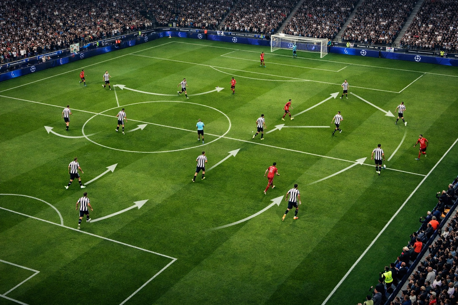 Taktische Formationswechsel und flexible Spielsysteme in der Champions League