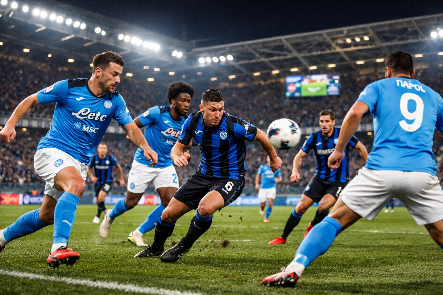 Atalanta Bergamo vs Neapel Offensiv-Duell - Serie A Über 2,5 Tore Tipp