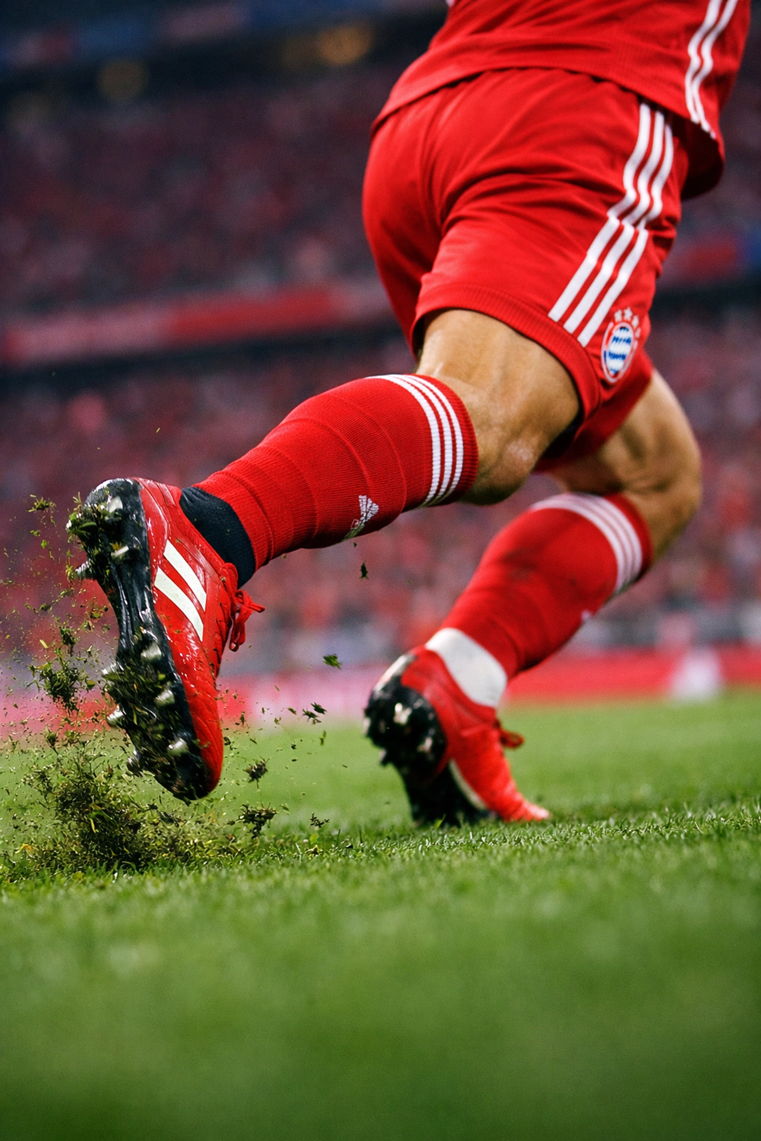 Bundesliga Spieler in Aktion auf dem Spielfeld - deutscher Profifußball 2026