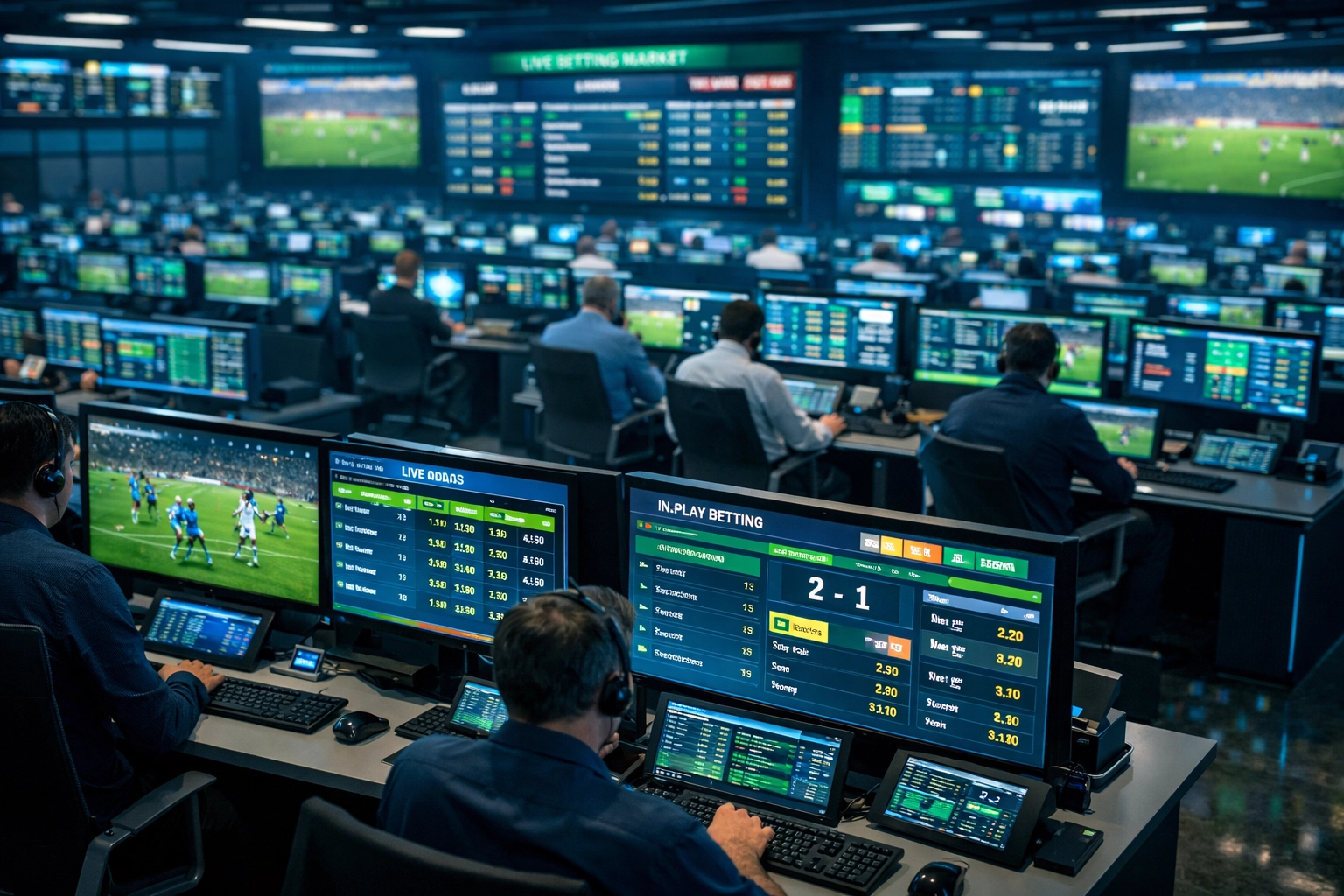 Professioneller Analyse-Arbeitsplatz für Quotenbewegungen und Wettmarkt-Daten