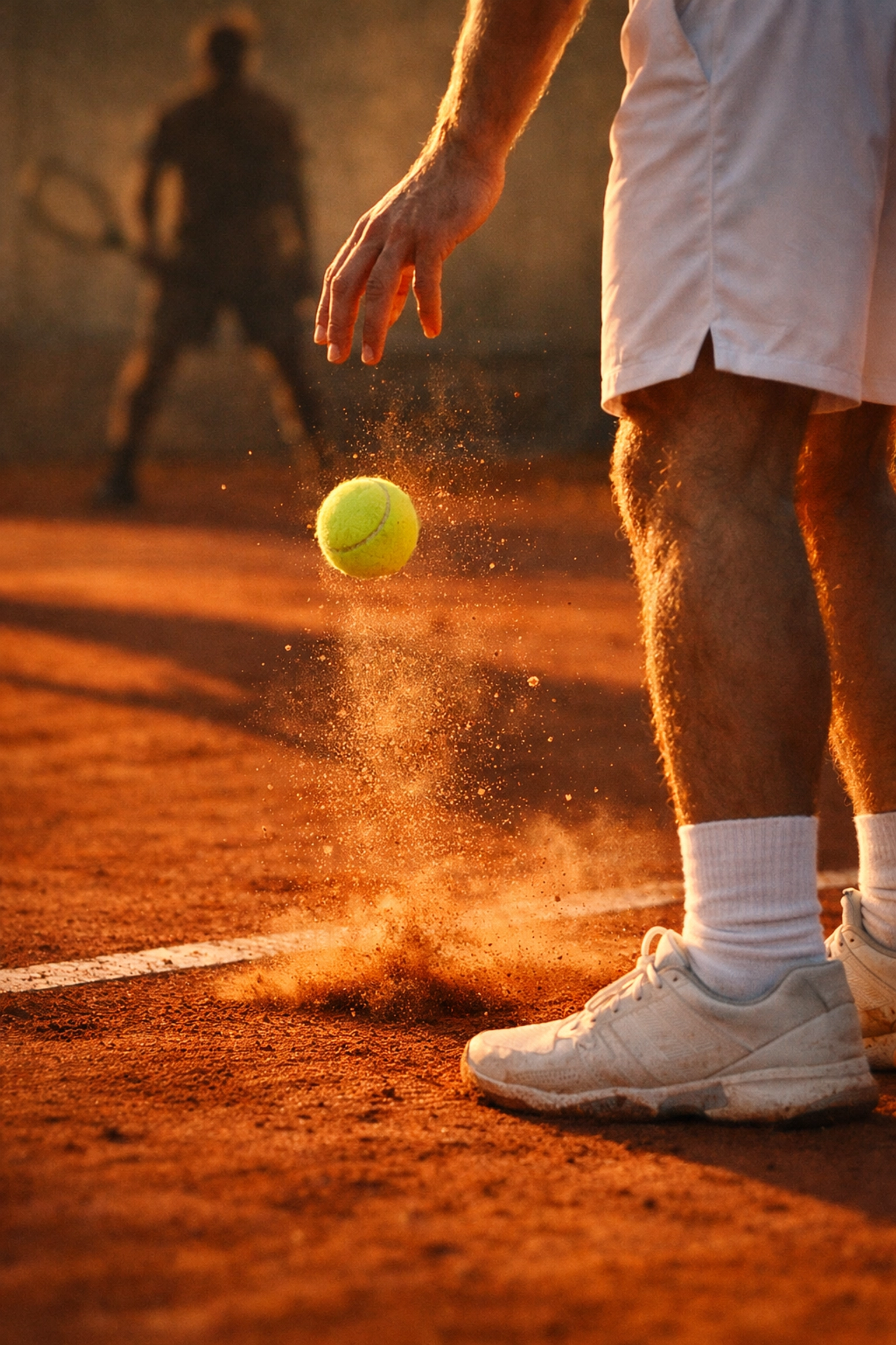 Spieler auf Sandplatz zur Analyse von Momentum für effektive sportwetten strategien.