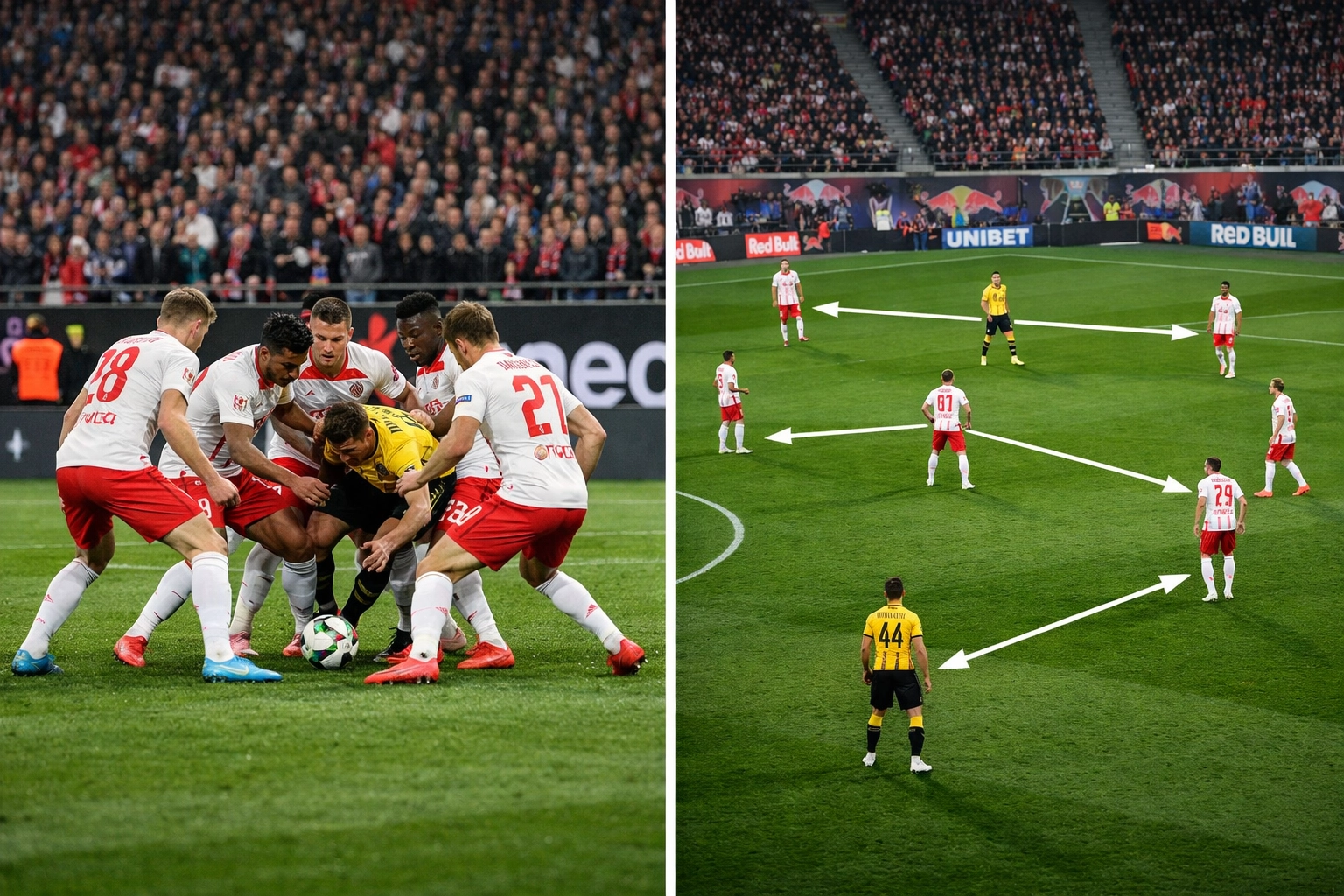 Vergleich verschiedener Gegenpressing-Varianten im deutschen Spitzenfußball 2026