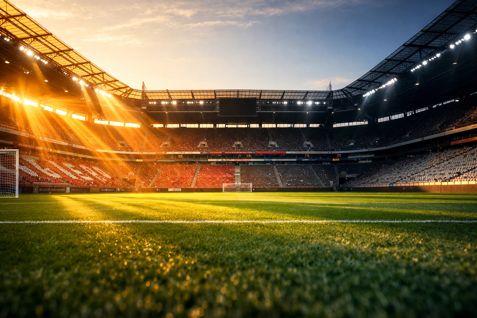 Bundesliga Stadion mit Heimvorteil: Lichteinfall zeigt Bedeutung des Heimspiel-Faktors