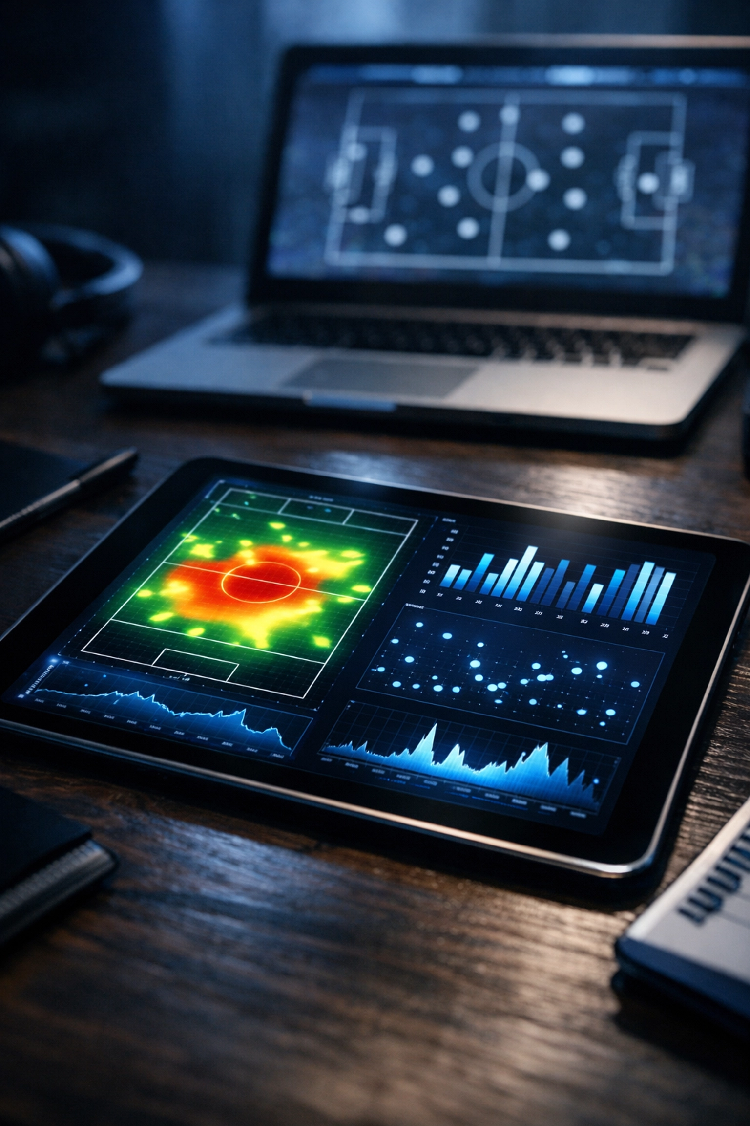 Digitale xG-Daten und statistische Analysen für das Spiel Liverpool gegen Tottenham.