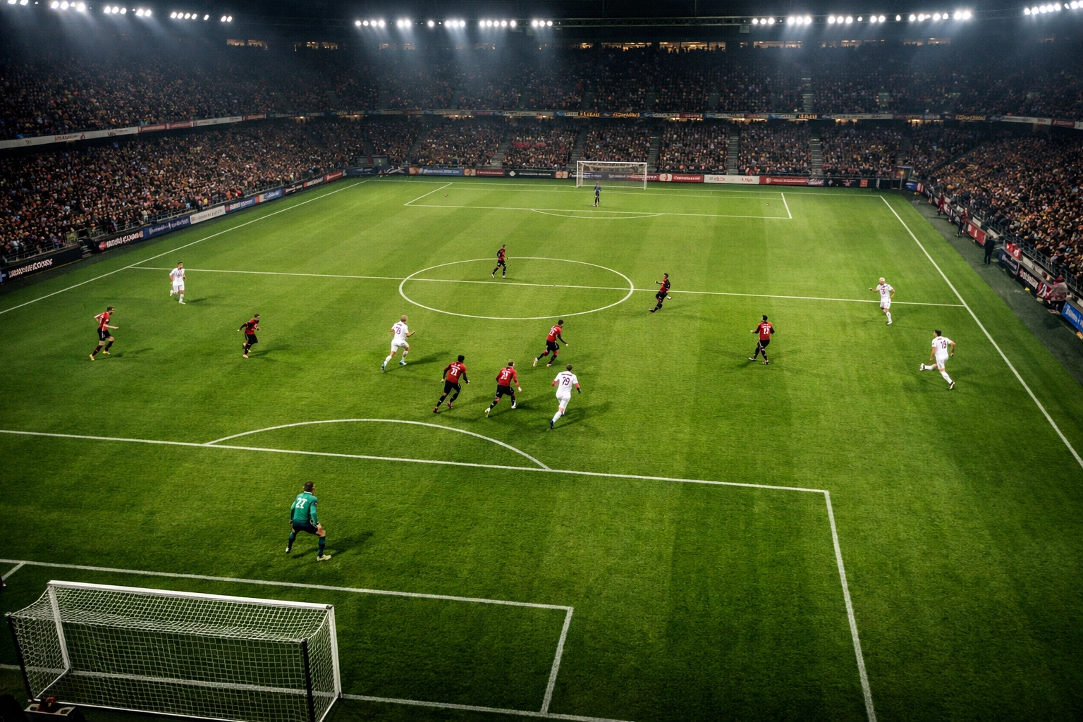 Defensive Schwächen der Dreierkette bei gegnerischem Konter über die Außenbahnen