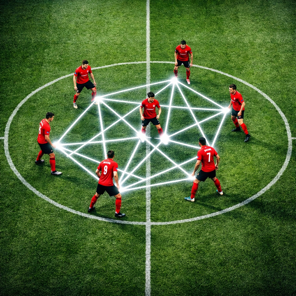 Leverkusens zentrales Passspiel und taktische Dominanz im Mittelfeld