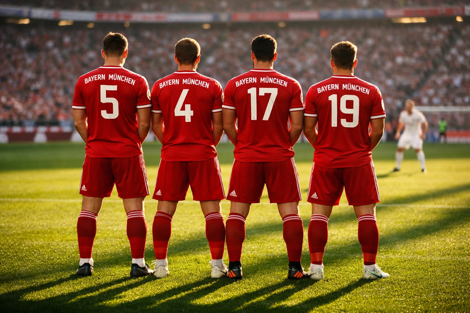 Bayern München Viererkette unter Hansi Flick in der Allianz Arena