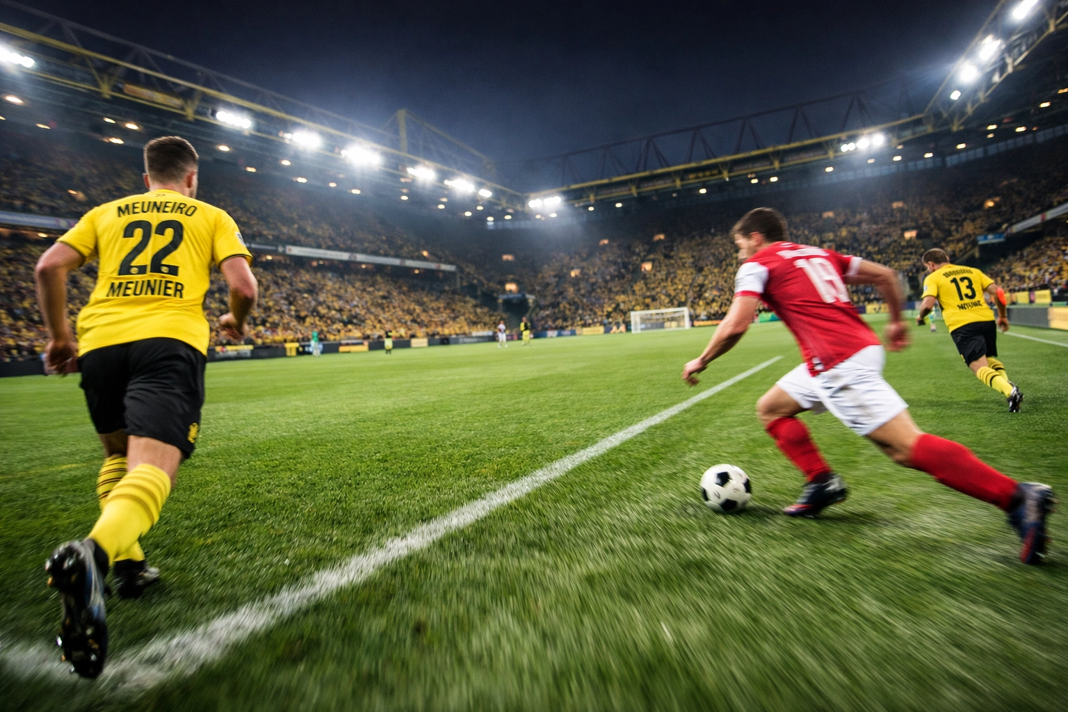 Dortmunds Außenverteidiger hoch positioniert, exponierte Flügel bei schnellem Gegenstoß