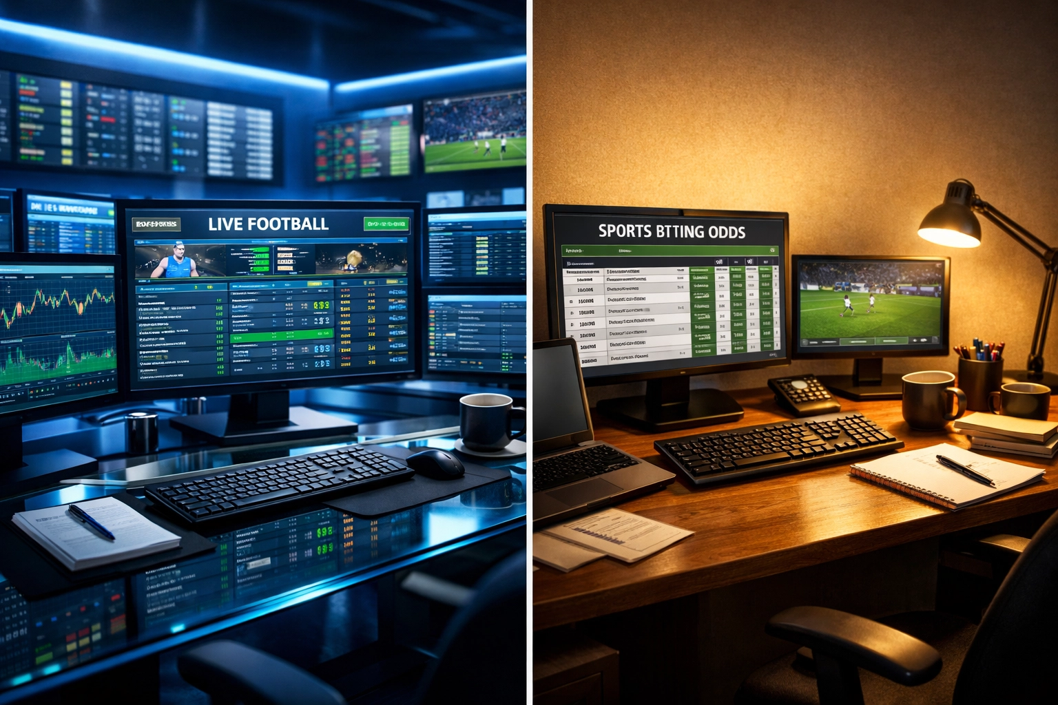 Vergleich Premium- und Standard-Buchmacher Trading-Desks bei Quotenbewegungen