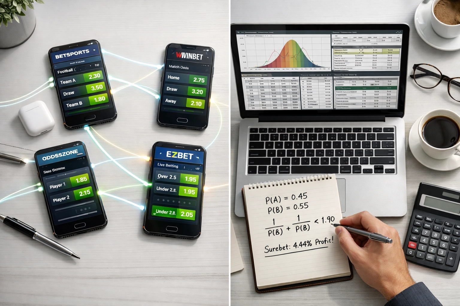 Sportwetten Tools: Quotenvergleich Apps und statistische Analyse Software