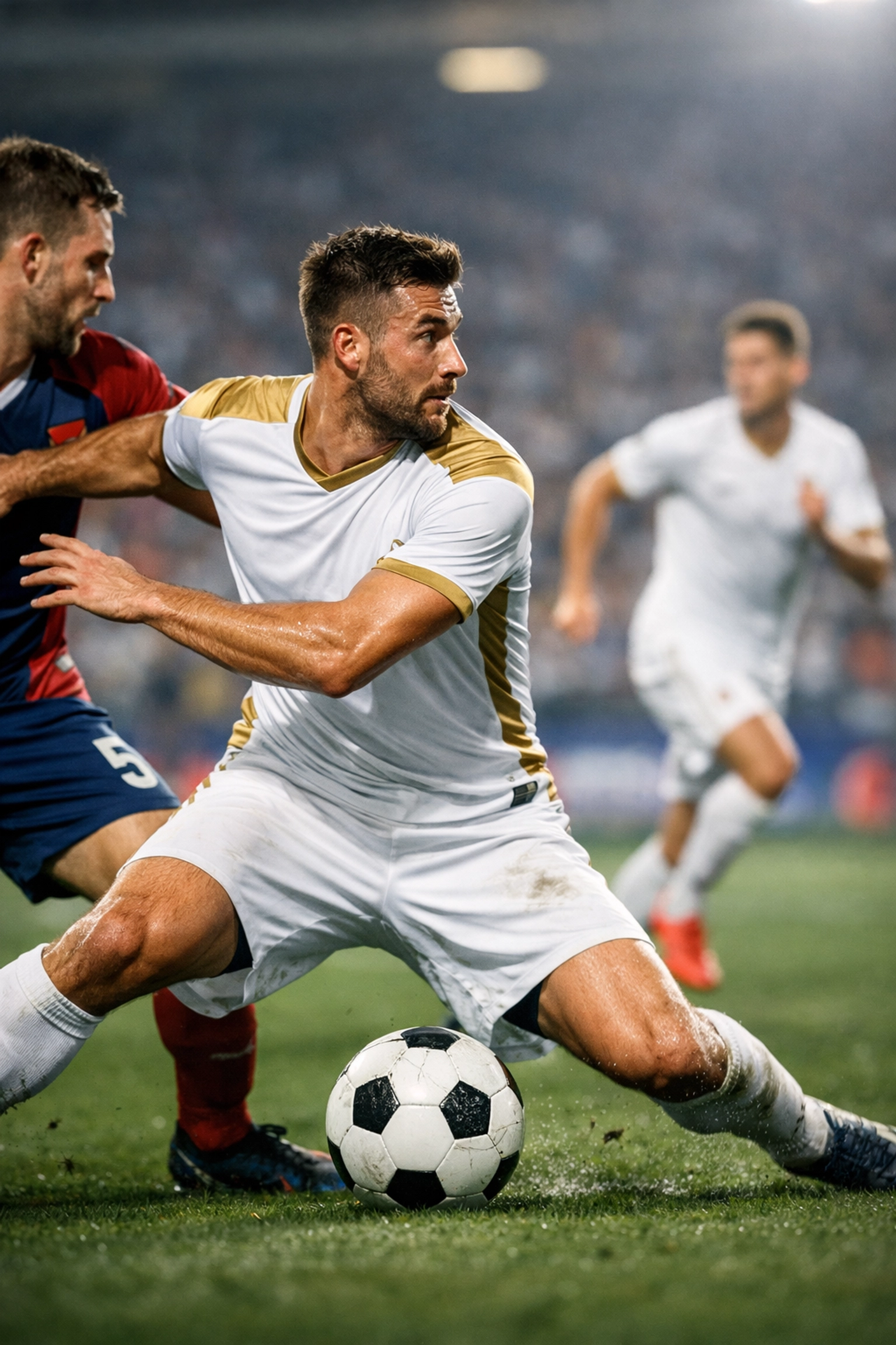 Moderner Stürmer lässt sich für den Spielaufbau ins Mittelfeld fallen