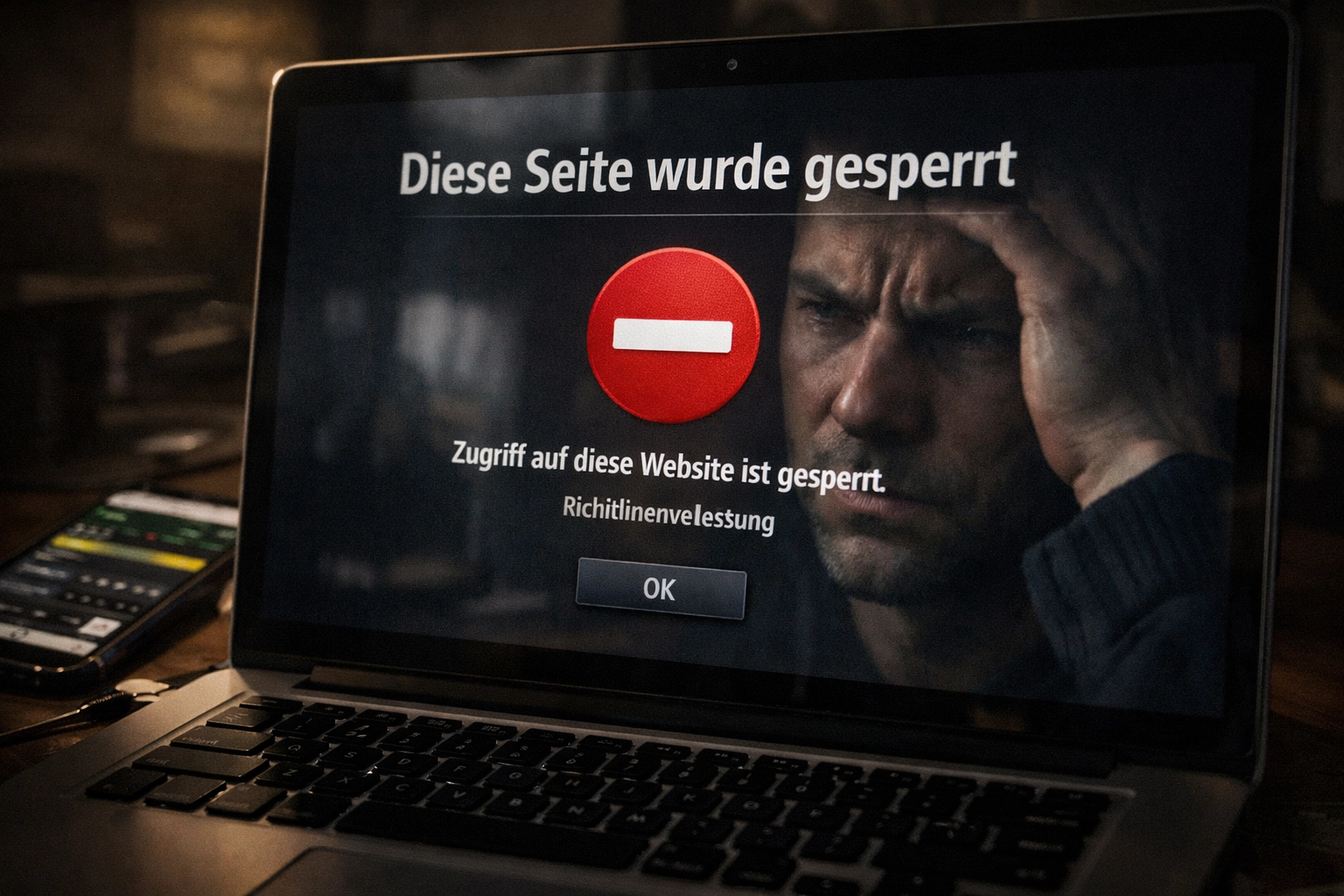 IP-Blocking illegaler Sportwetten-Anbieter - gesperrte Website in Deutschland ab 2026