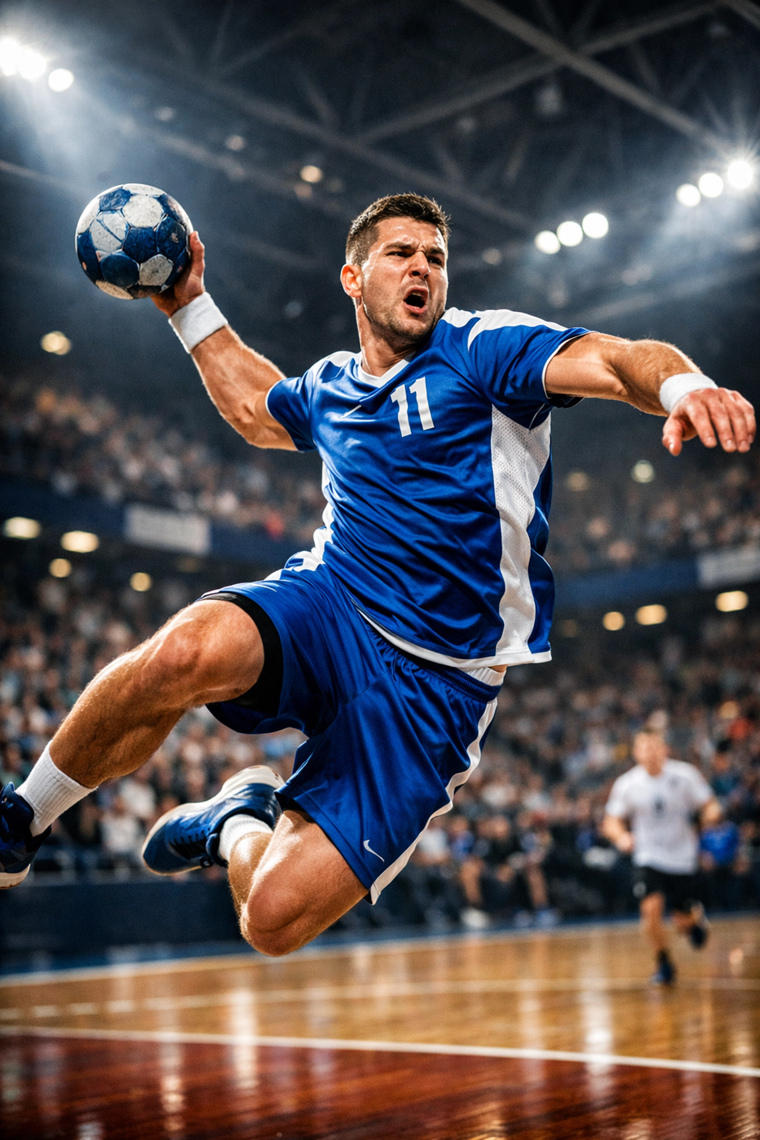 Handball-Spieler im Sprungwurf – Randsportarten bieten Wettchancen in Nischenmärkten