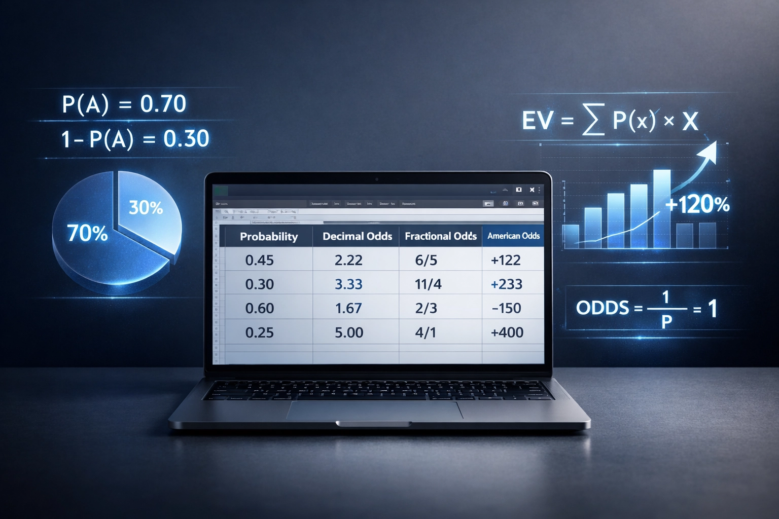 Datenbasierte Wahrscheinlichkeitsberechnung für Value Betting mit Quoten und Formeln