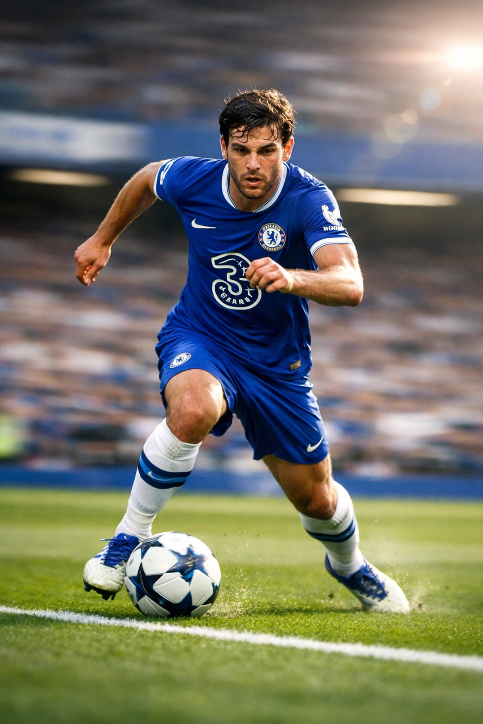 Chelsea Mittelfeldspieler progressive Carries Premier League Ballführung Aktion