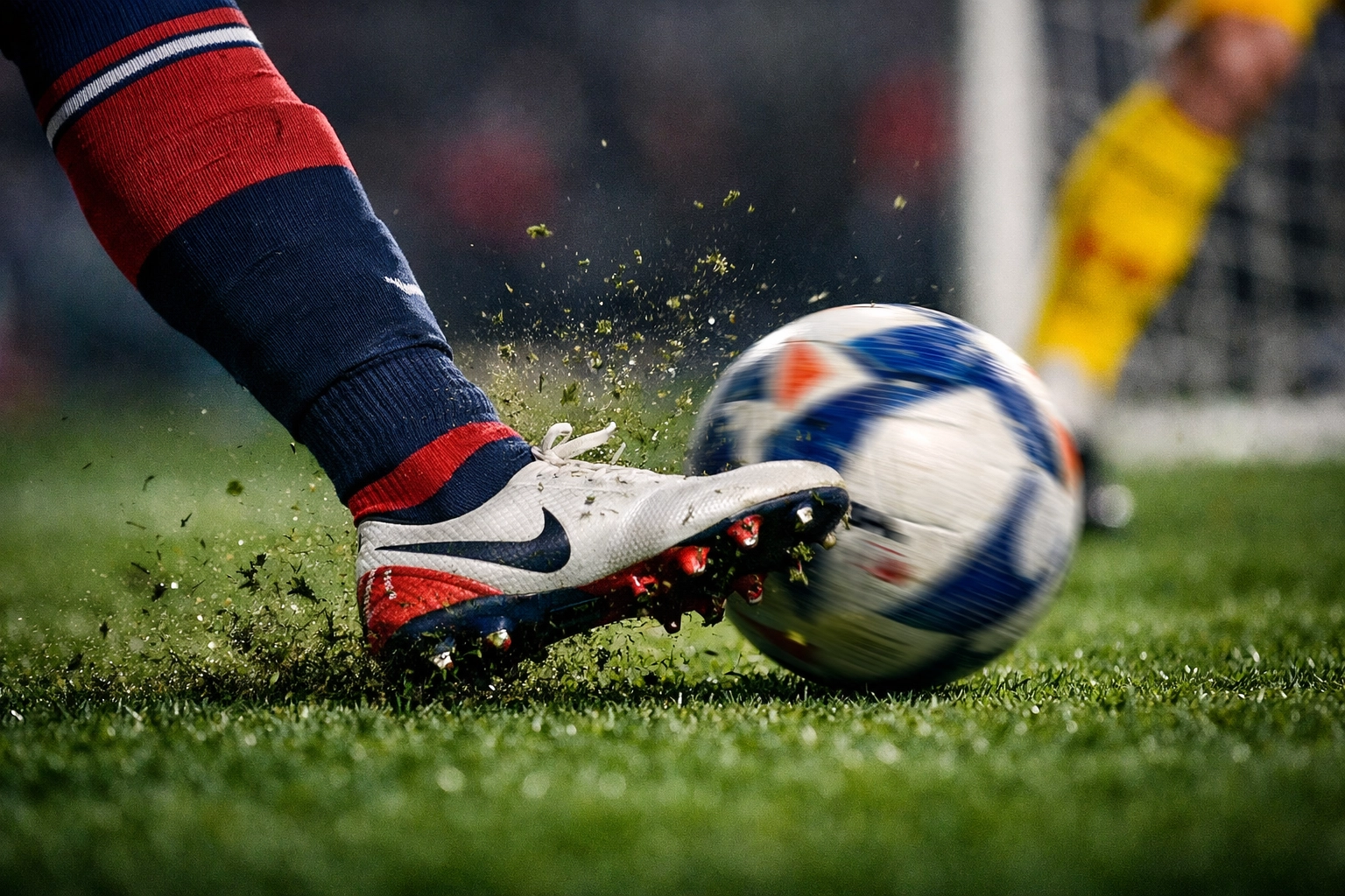 Serie A Torschuss im Strafraum beim Abstiegskampf Cagliari gegen Lecce