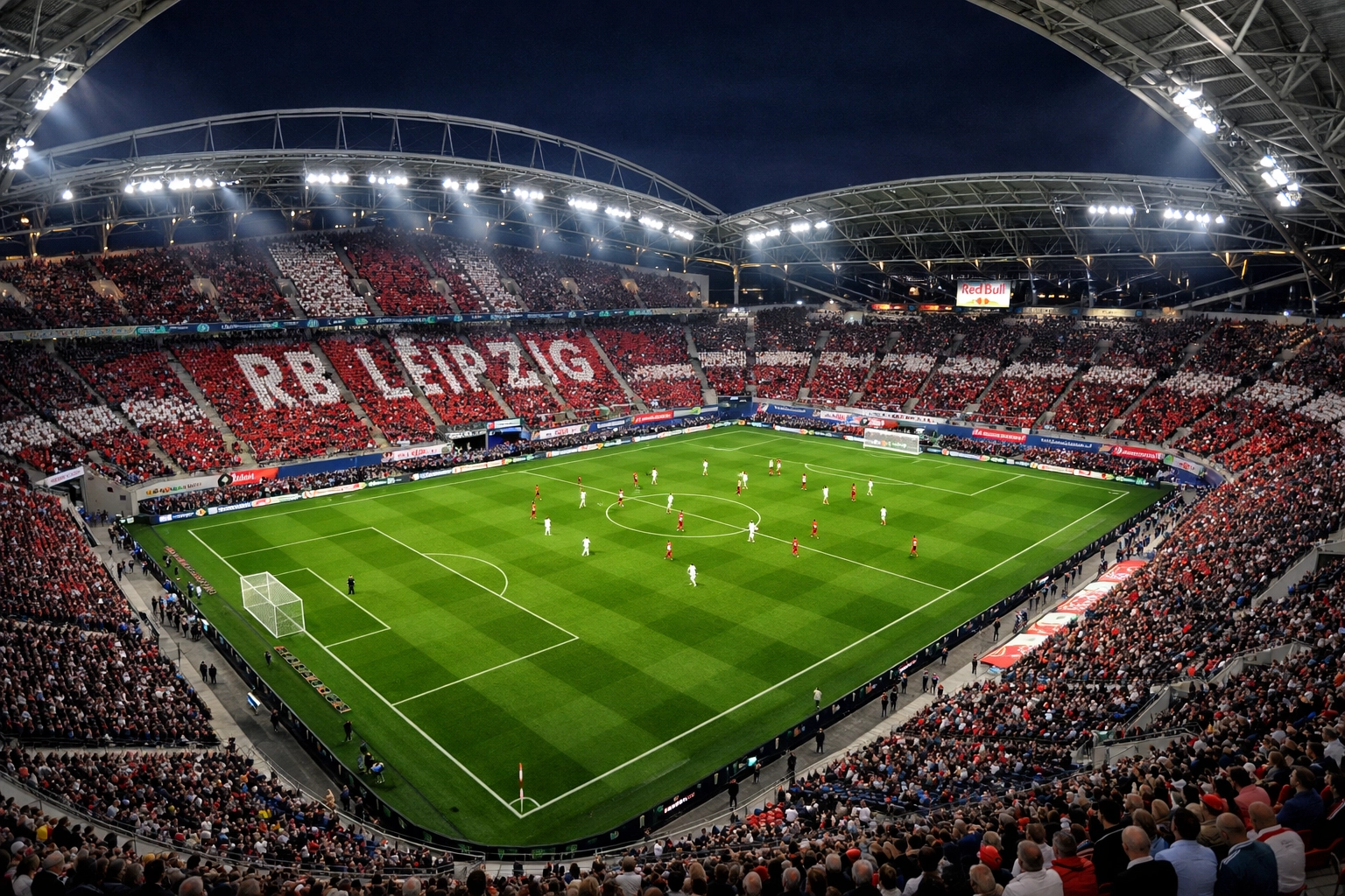 RB Leipzig Red Bull Arena mit Neuzugängen in der Bundesliga Saison