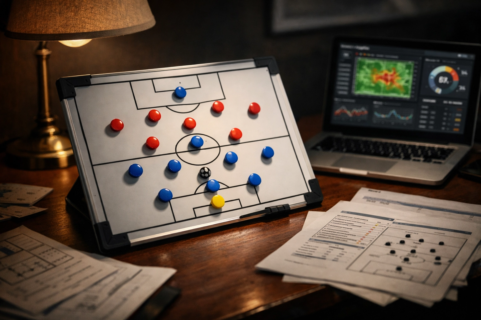 Taktiktafel Spielanalyse La Liga Betis Atlético defensiv Sportwetten-Strategie