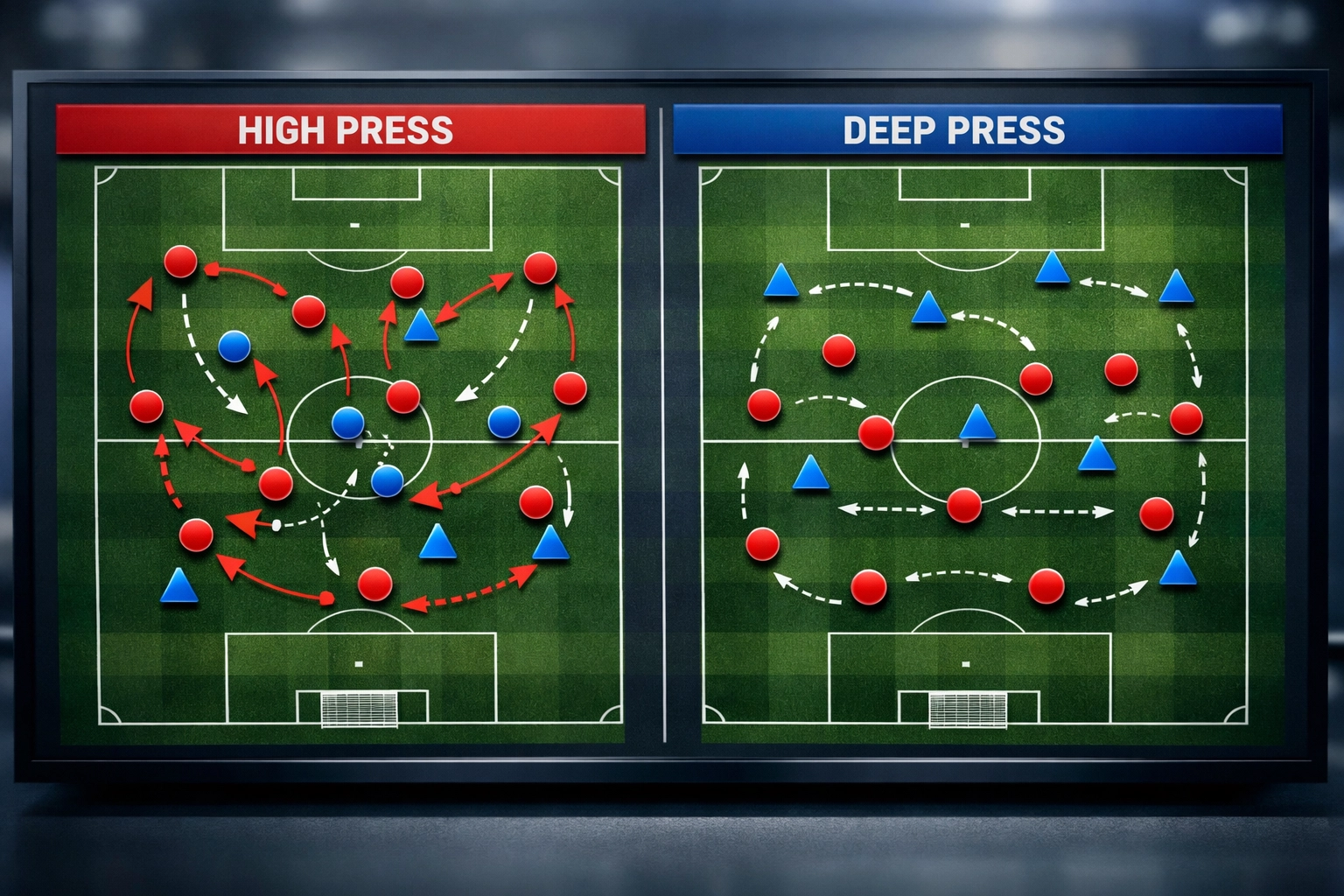 Taktische Analyse der Pressing-Formationen beim FC Bayern unter Kompany