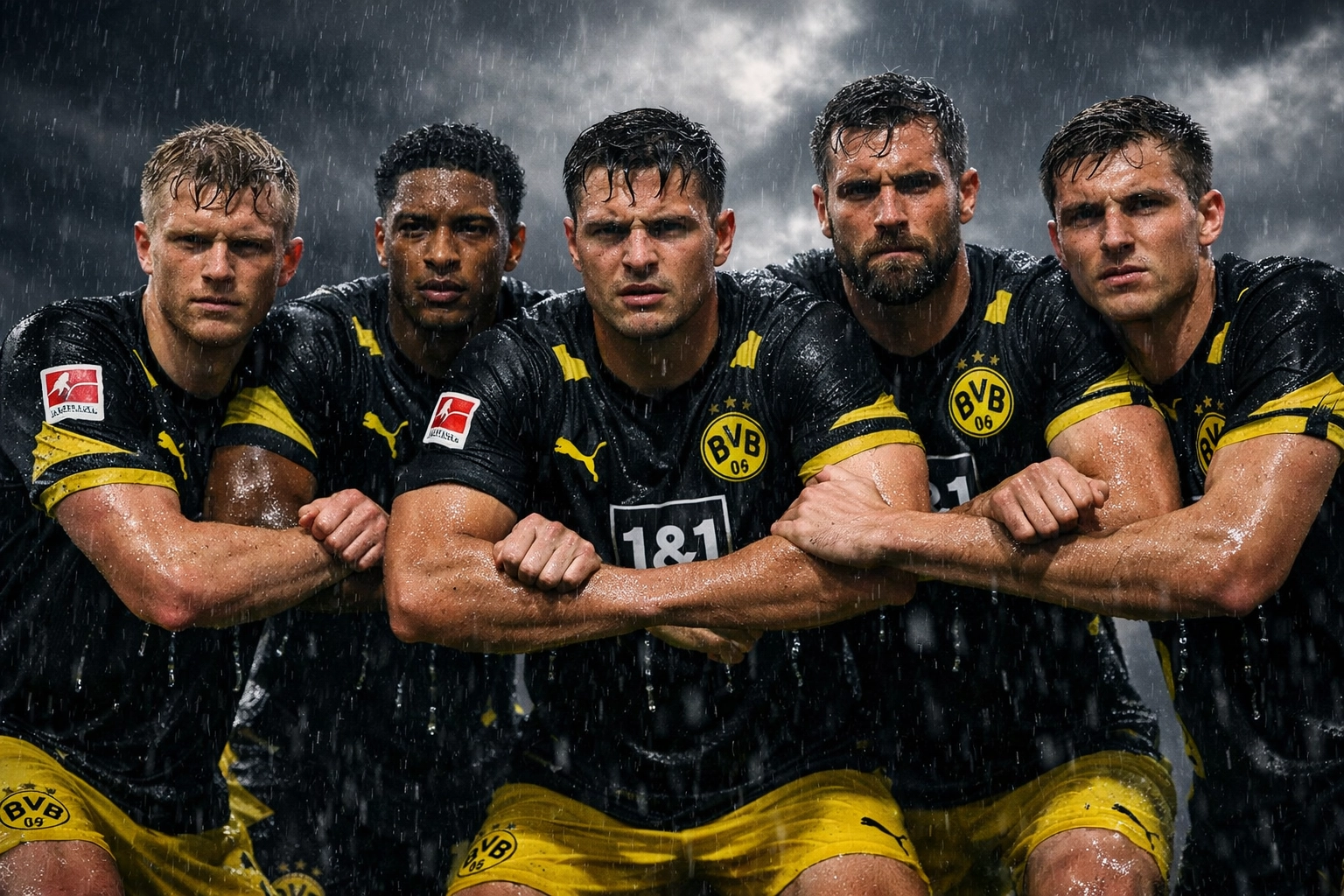 Borussia Dortmund Defensive Mauer Formation Bundesliga Taktik