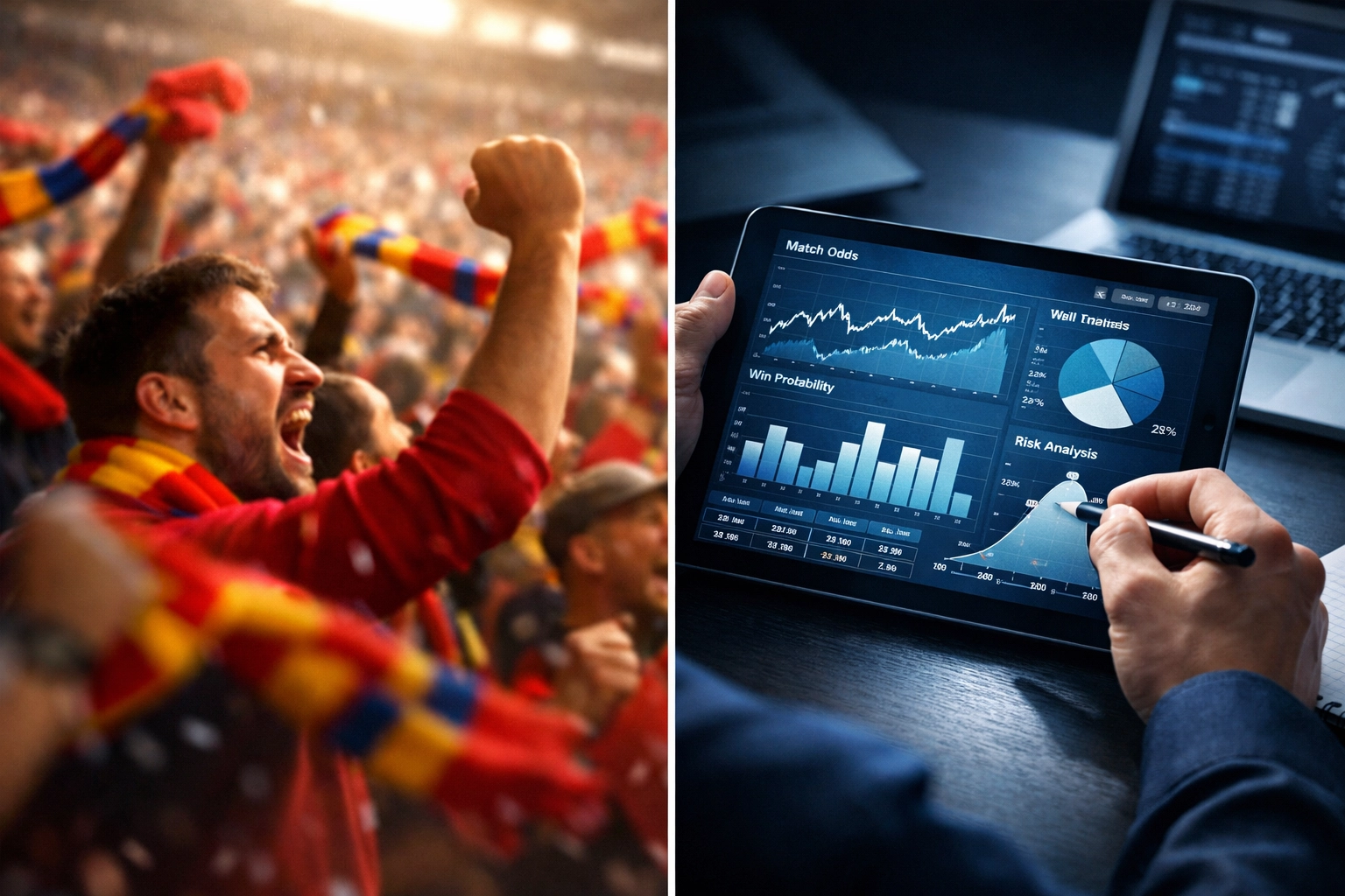 Emotionales Wetten vs. rationale Datenanalyse bei Sportwetten