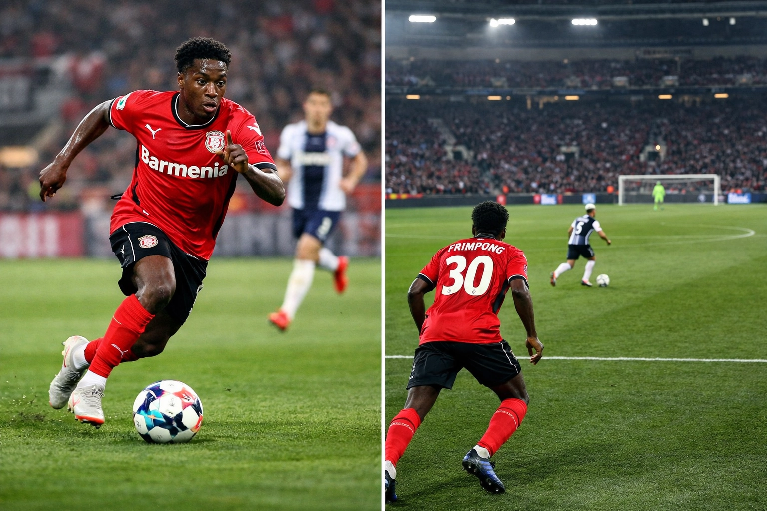 Jeremie Frimpong zeigt offensive Stärke und defensive Risiken im Leverkusen-System