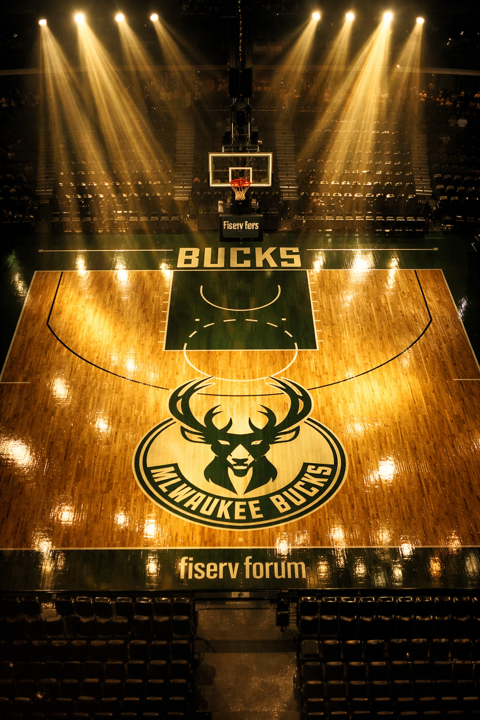 Milwaukee Bucks Heimspielstätte bei Nacht - NBA Sportwetten-Tipps für späte Spiele