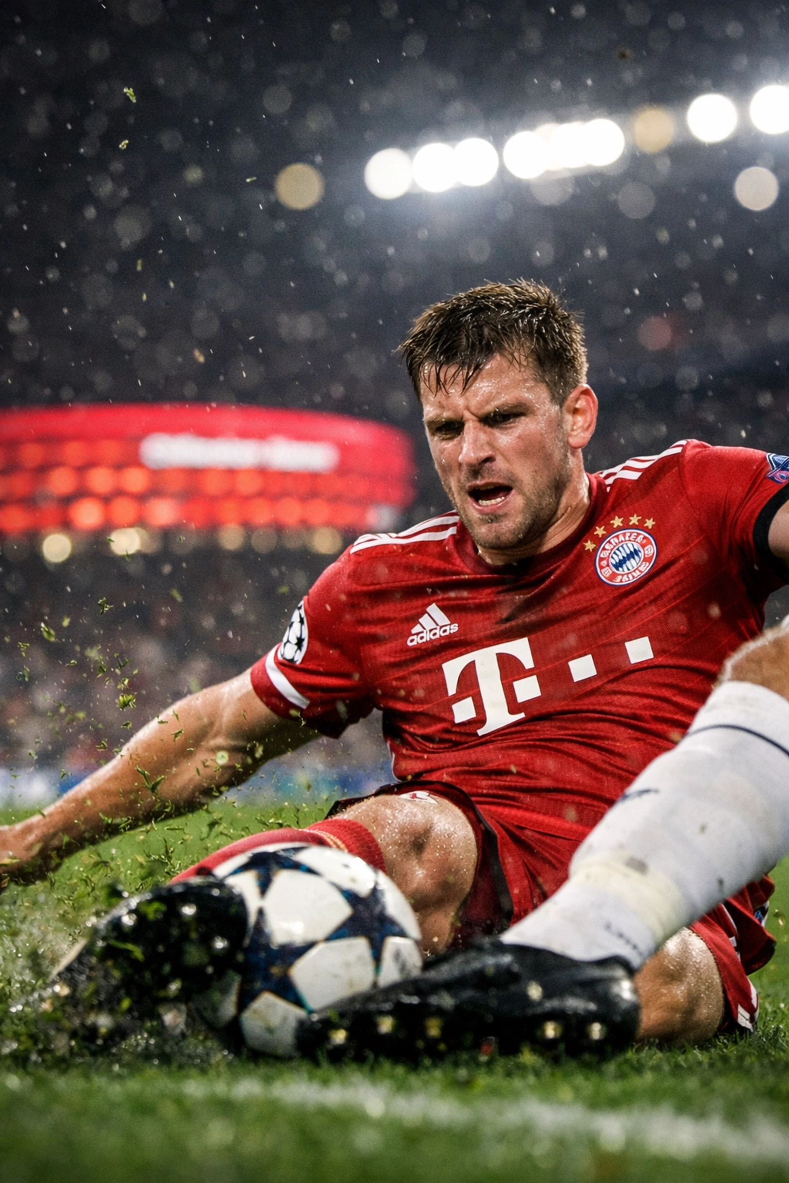 Bayern München Innenverteidiger im Champions League Spiel in der Allianz Arena