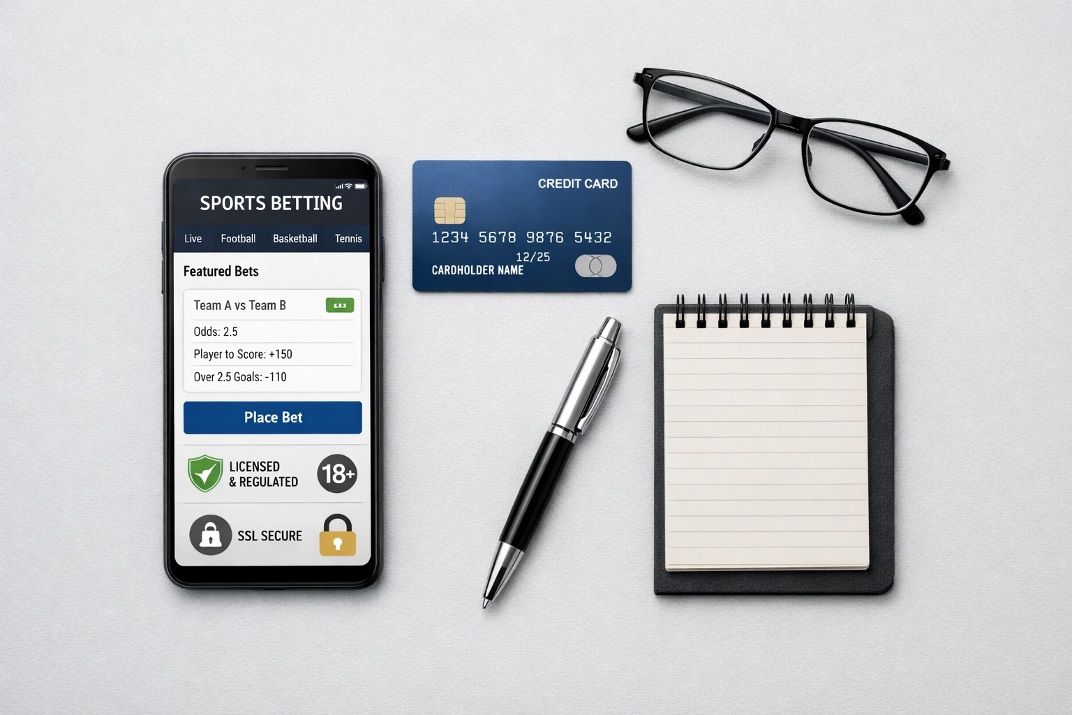 Sportwetten-Recherche mit Smartphone, Lizenzprüfung und Auswahl des richtigen Wettanbieters