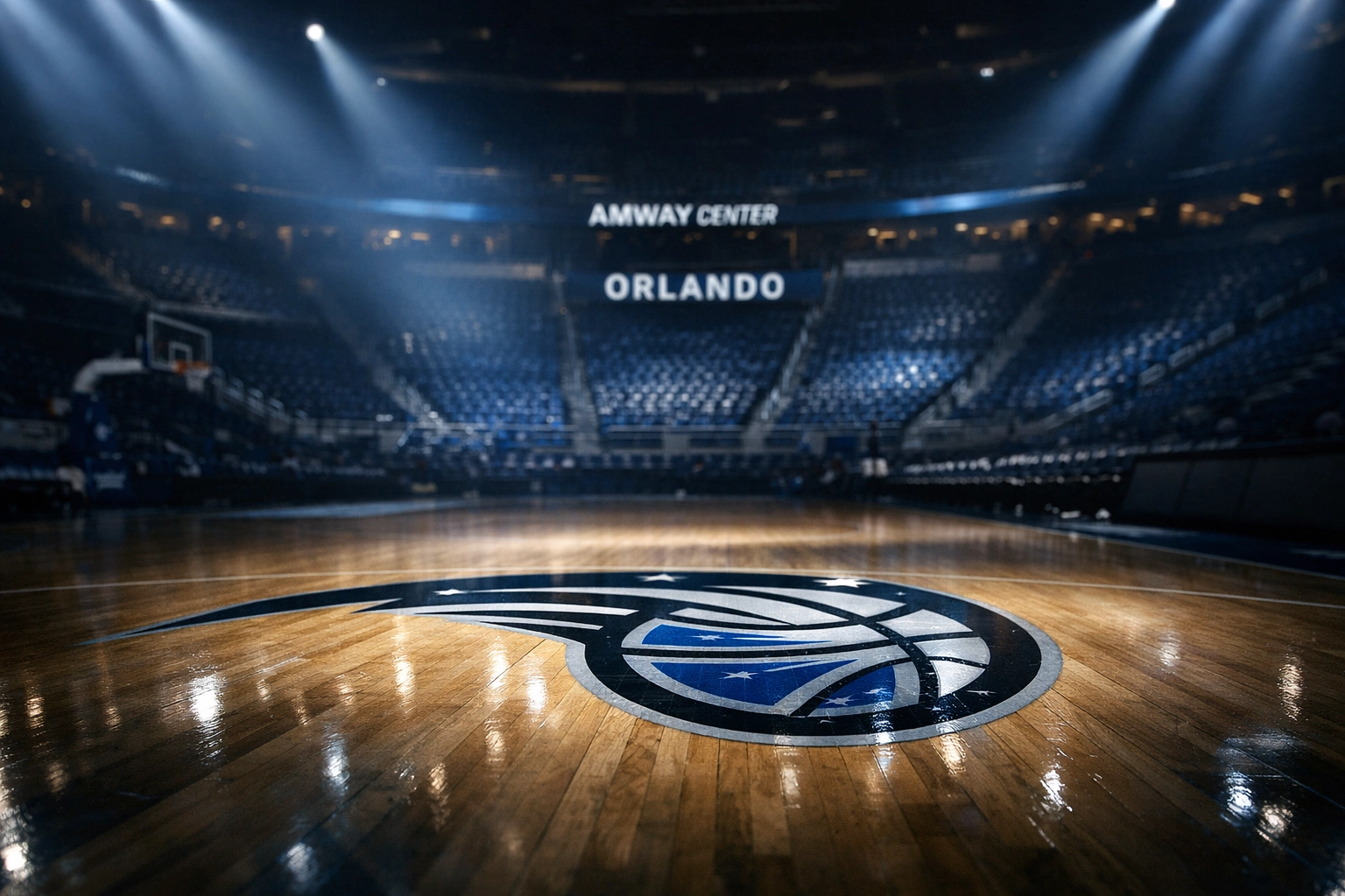 Orlando Magic Arena vor NBA-Spiel gegen Brooklyn Nets nach Banchero Verletzung