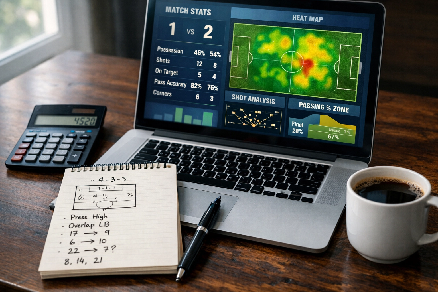 Professionelle Sportwetten-Analyse mit Torerwartung Berechnung und statistischen Daten