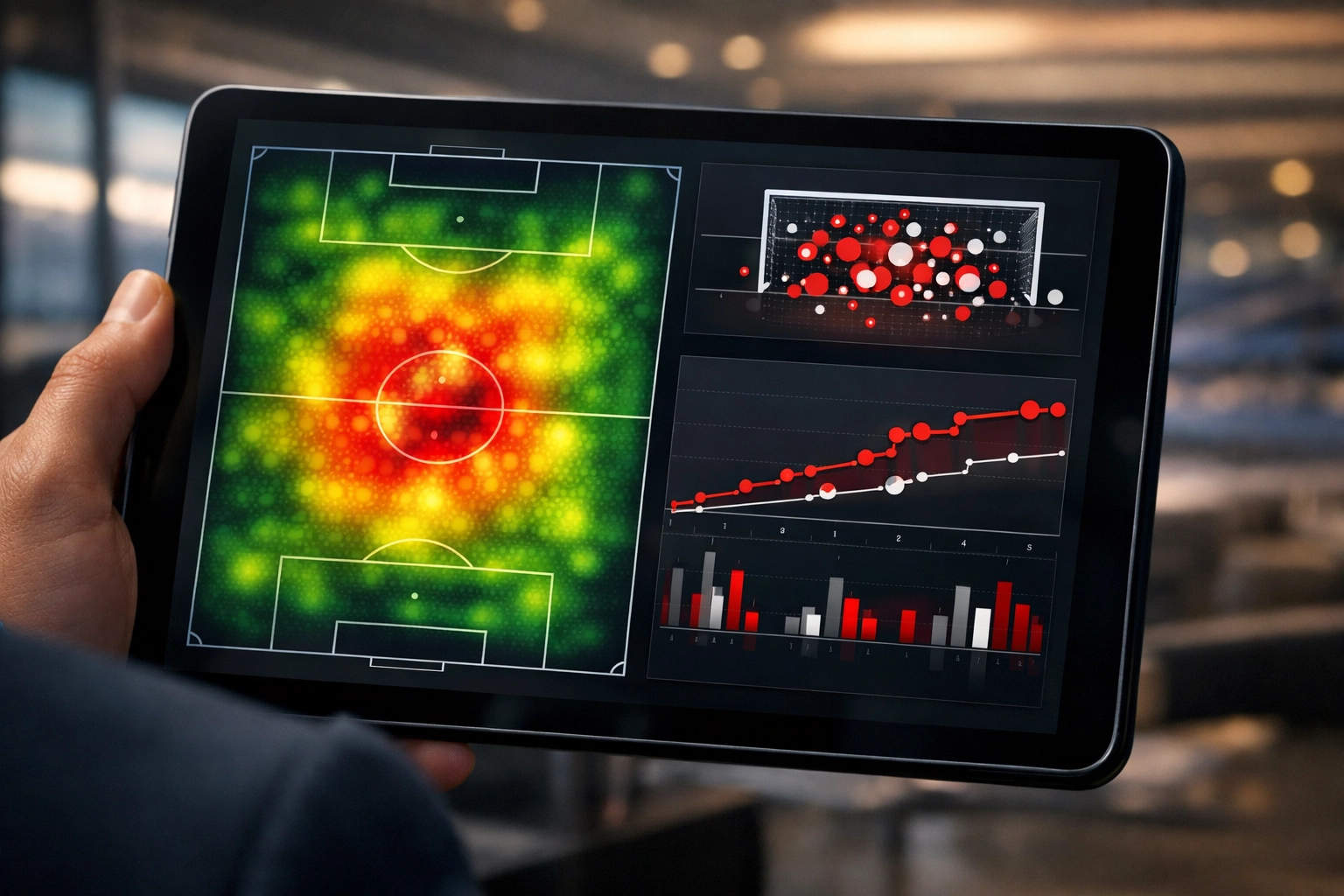 Datenanalyse von xG-Werten und Heatmaps für das Spiel Leverkusen gegen Mainz am 28.02.2026.
