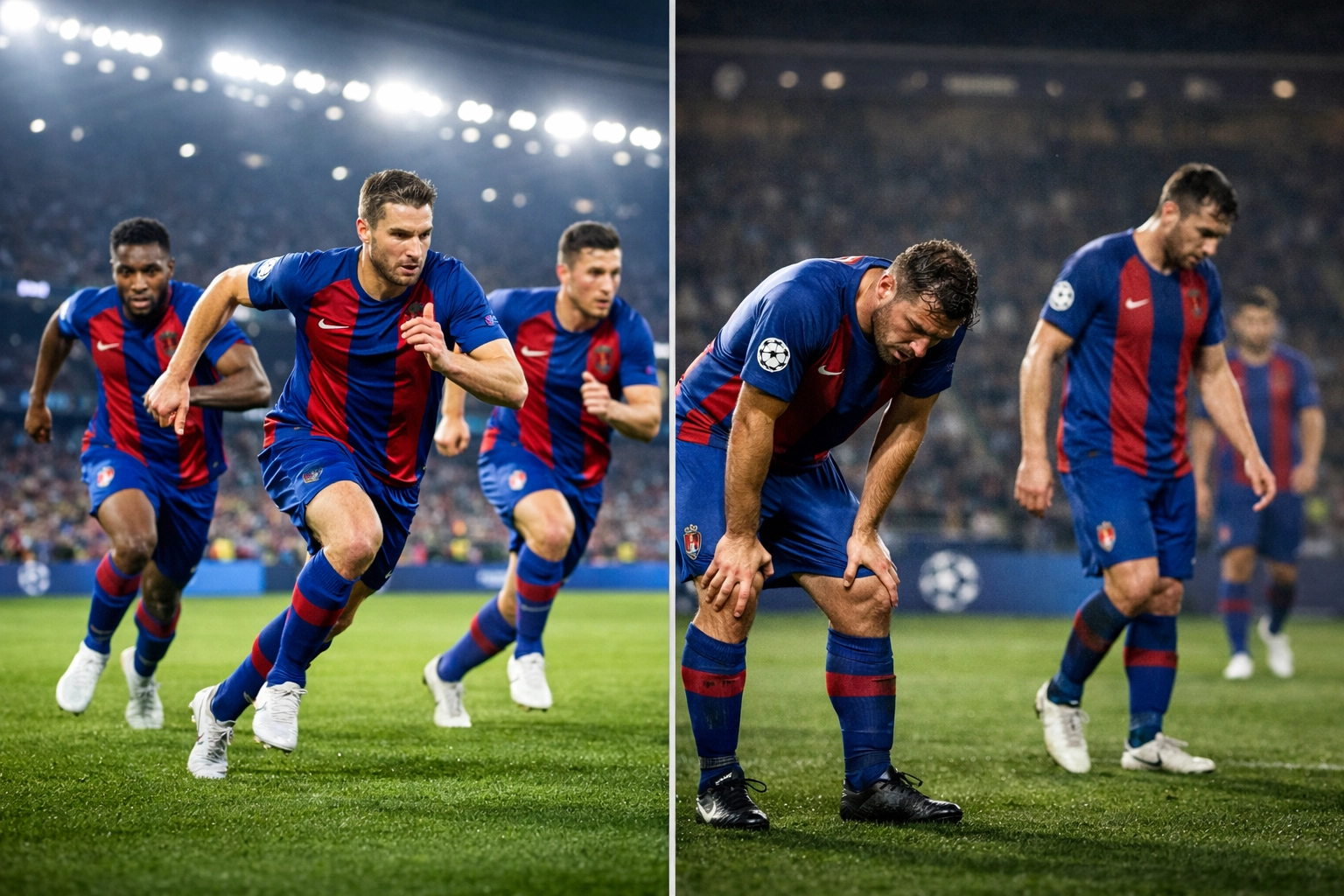 Spielerbelastung Champions League: Frische vs. Ermüdung in zweiter Halbzeit