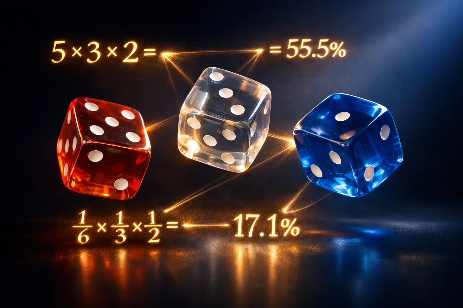 Wahrscheinlichkeitsberechnung bei Kombiwetten: Quotenmultiplikation und sinkende Gewinnchancen