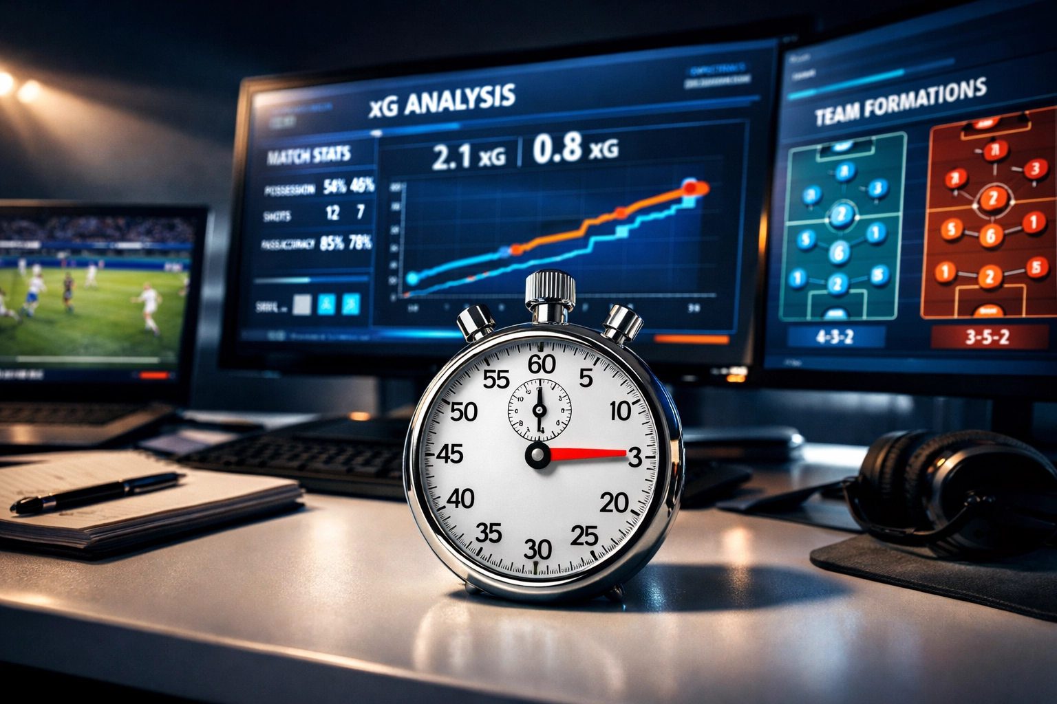 Sportwetten-Analyse mit xG-Statistiken und Datenvisualisierung in 3 Minuten