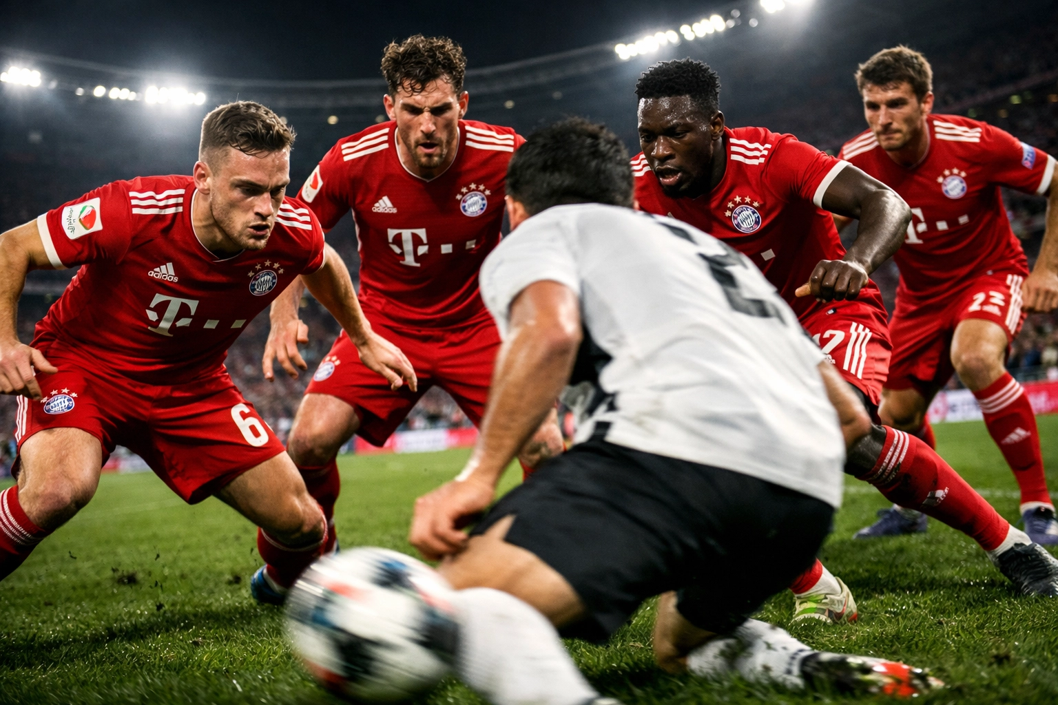 Bayern München Gegenpressing unter Tuchel – aggressive Balleroberung in der gegnerischen Hälfte