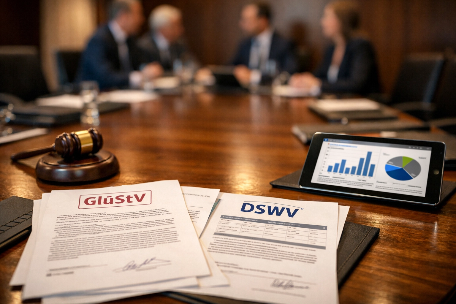 Deutsche Sportwetten-Regulierung: GlüStV und DSWV Dokumente bei Konferenz zur Marktregulierung