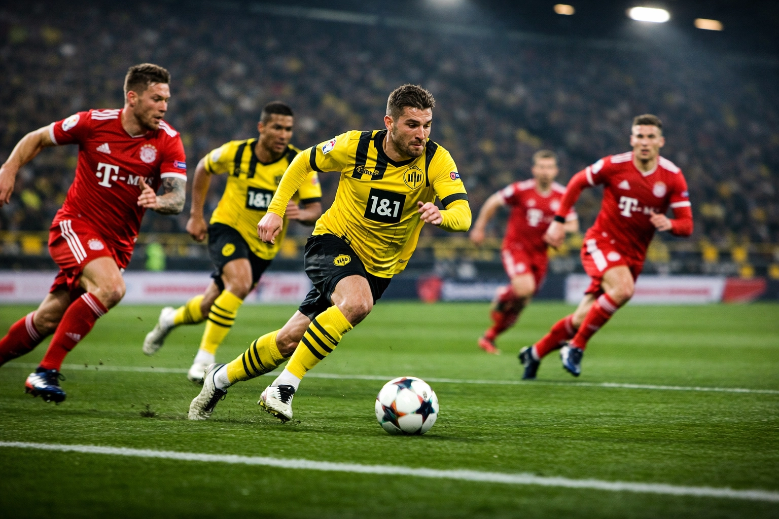 BVB Konter durch Mittelfeldlücken gegen Bayerns Dreierkette im Bundesliga-Topspiel