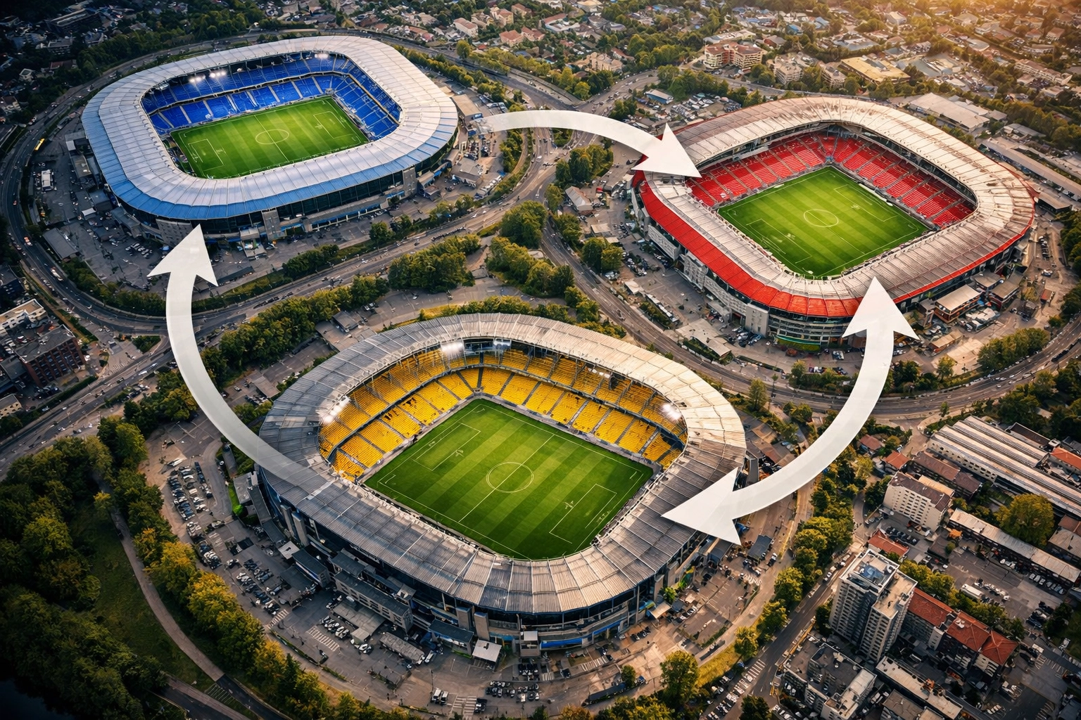 Transfers europäischer Top-Klubs zwischen verschiedenen Stadien in der Wintertransferperiode