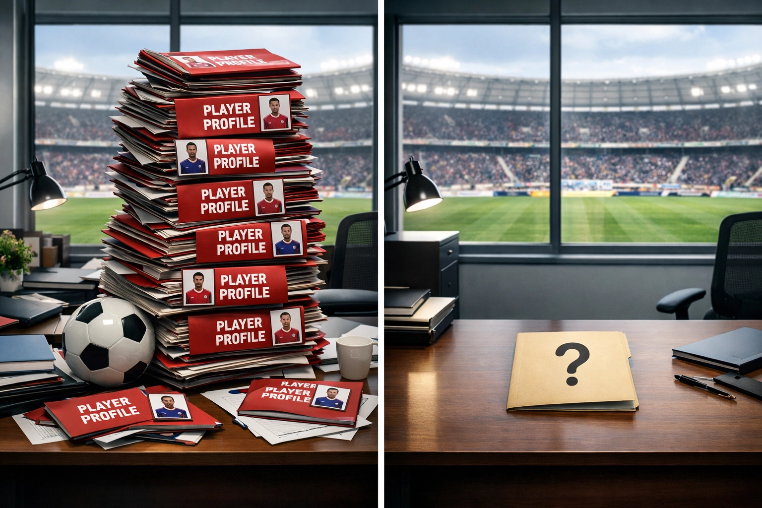 Ungleichgewicht in der Kaderplanung zwischen überbesetzten und unterbesetzten Positionen im Fußball