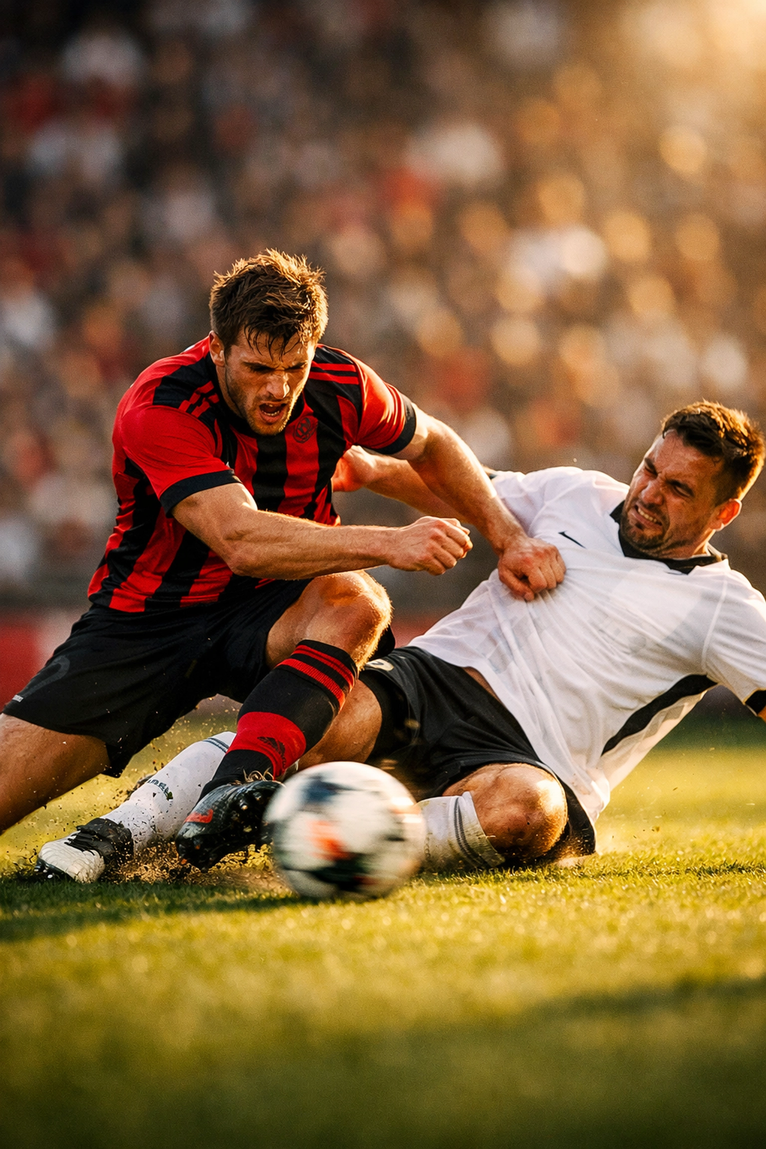 Bundesliga Mittelfeldpressing mannorientiert Zweikampf Ballgewinn Aktion