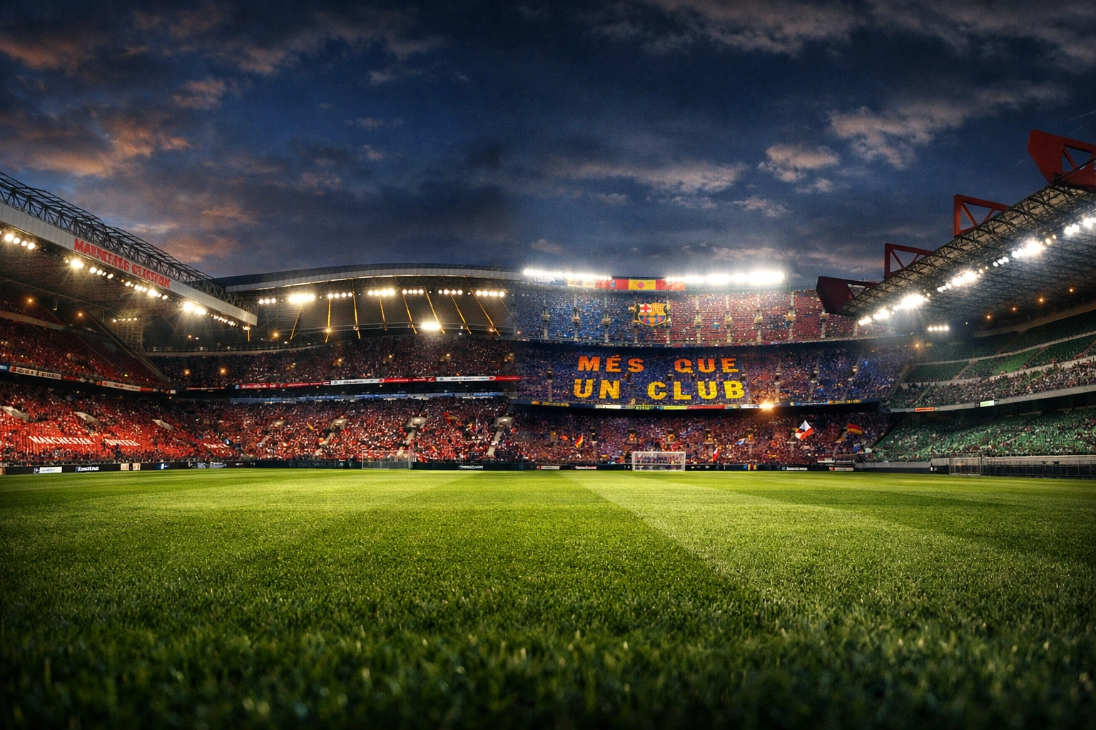 Europäische Fußballstadien im Vergleich zwischen Bundesliga und anderen Top-Ligen