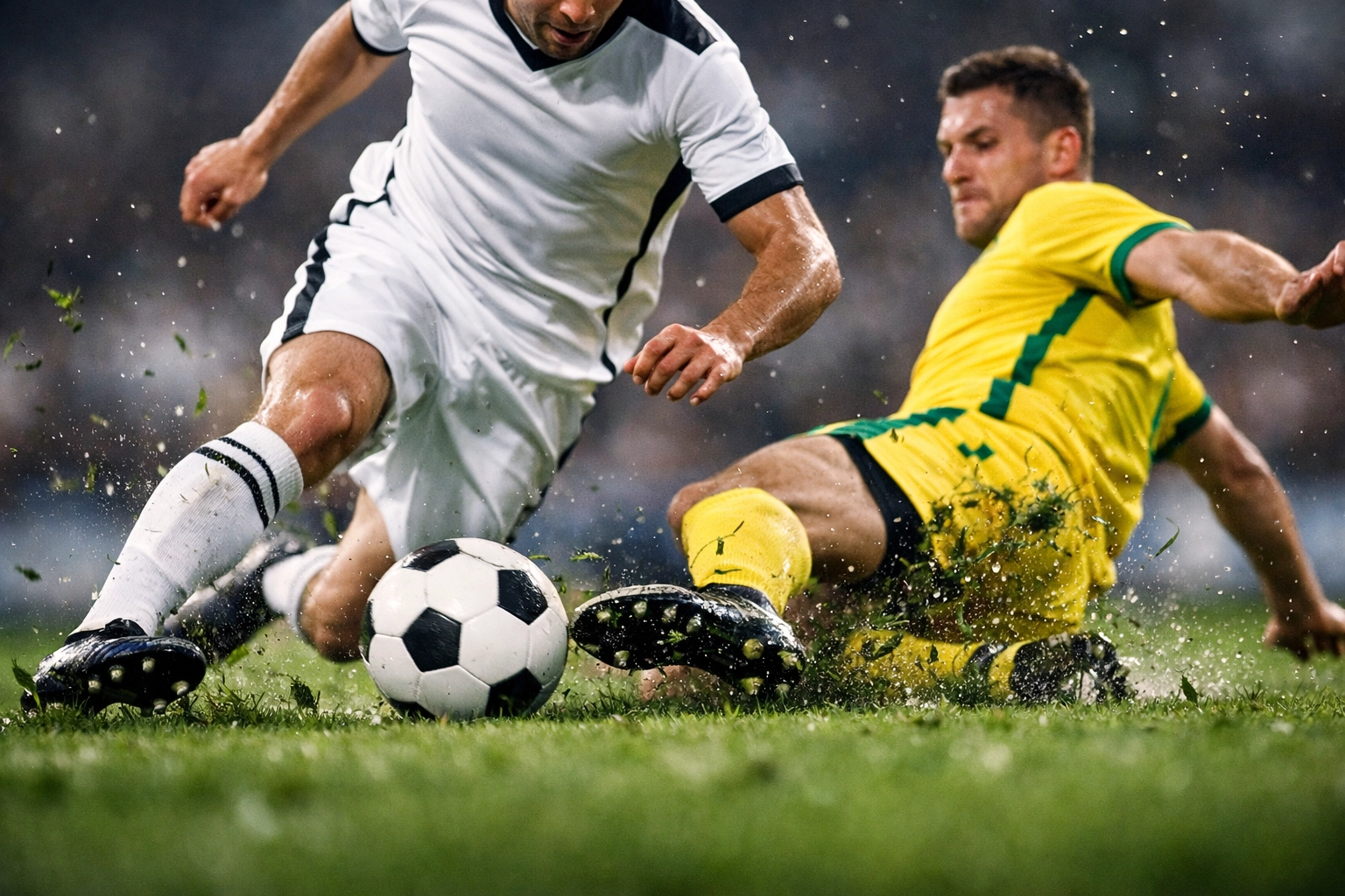 Intensiver Zweikampf im Spiel Deutschland gegen Ghana als Teil der professionellen sportwetten analyse.