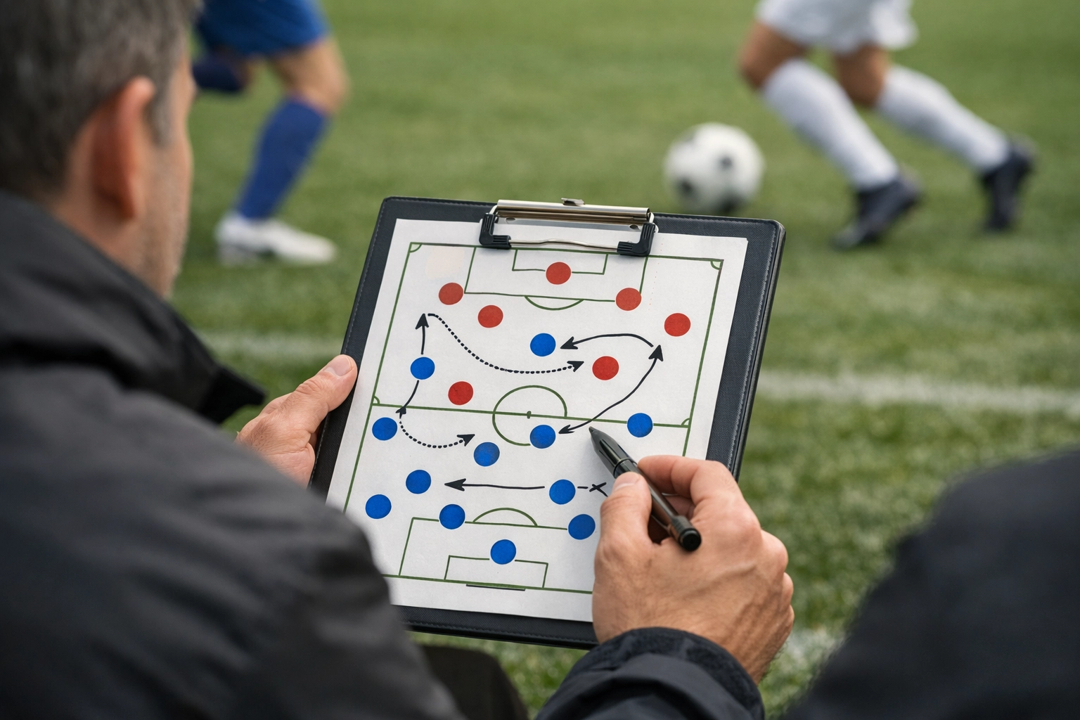 Taktische Spielanalyse und Trainer-Anpassungen zur Vorhersage von Quotenbewegungen bei Live-Wetten.