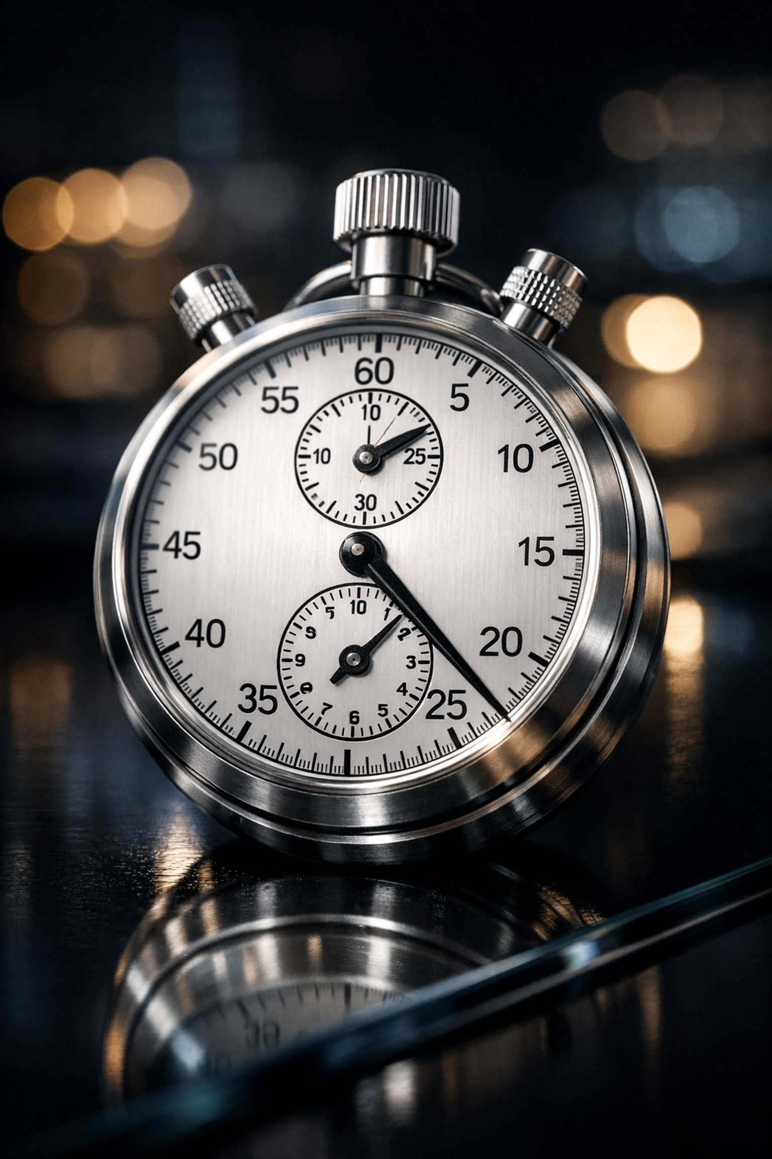 Stoppuhr als Symbol für präzises Timing und die Messung des Closing Line Value im Wettmarkt.