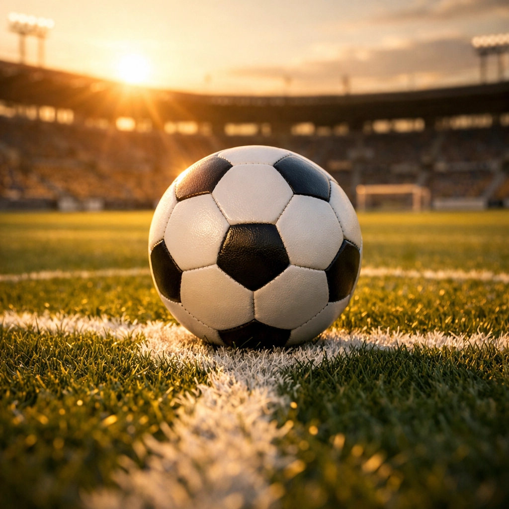 Fußball auf dem Anstoßpunkt vor dem Spieltag für fundierte Sportwetten Tipps in den Top-Ligen.