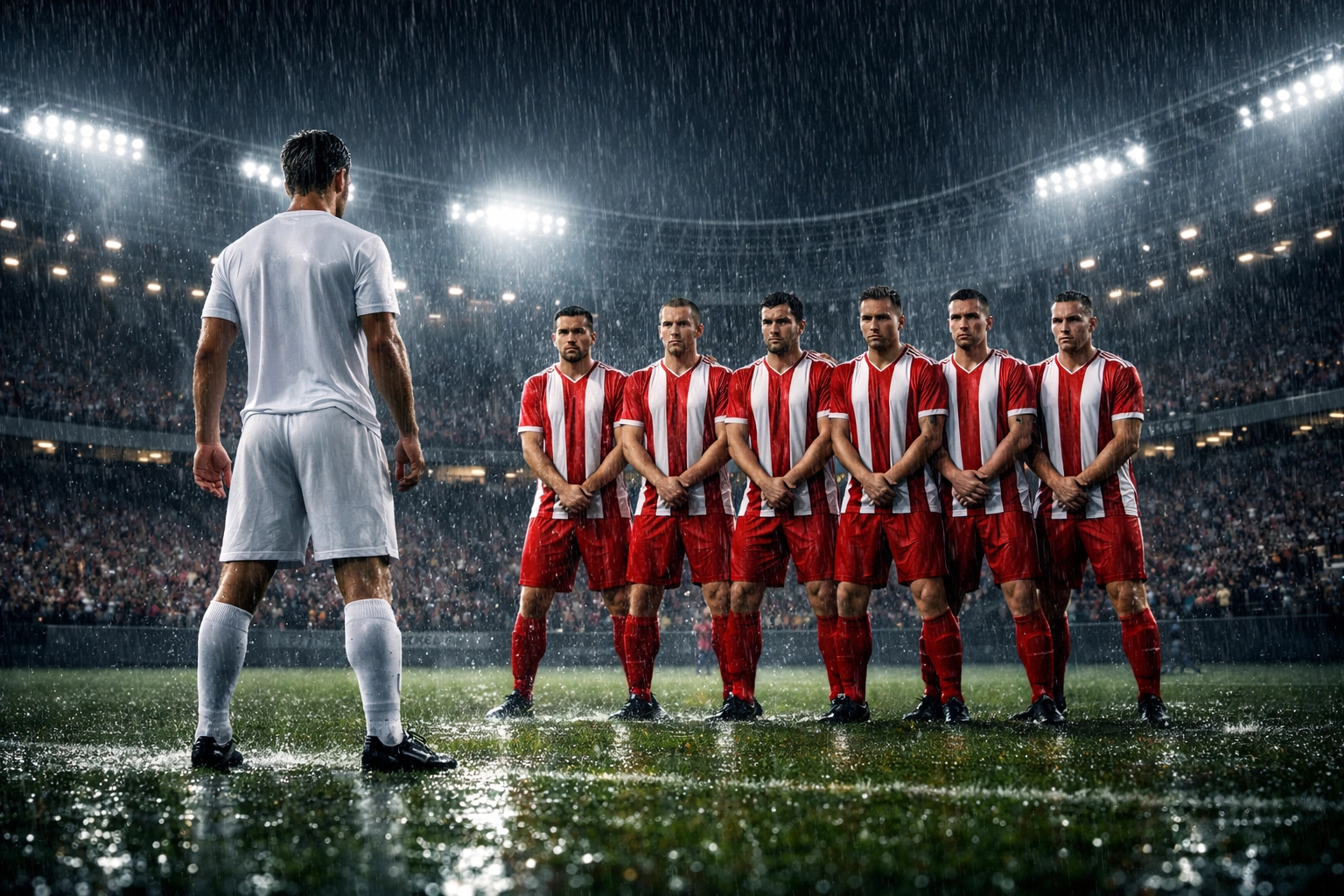 Atlético Madrid Defensive gegen Tottenham im Stadion bei Nacht – Champions League Analyse